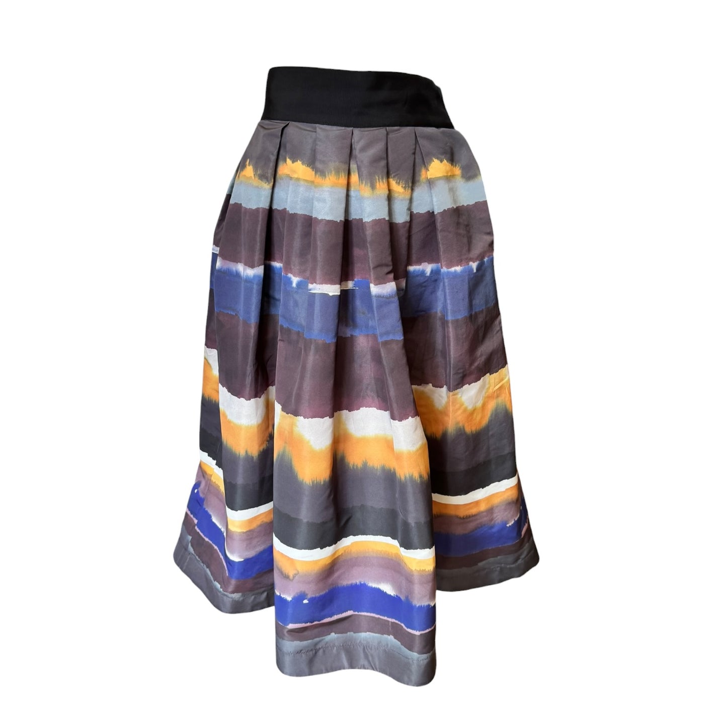Sara Roka Patterned Midi Skirt - 12