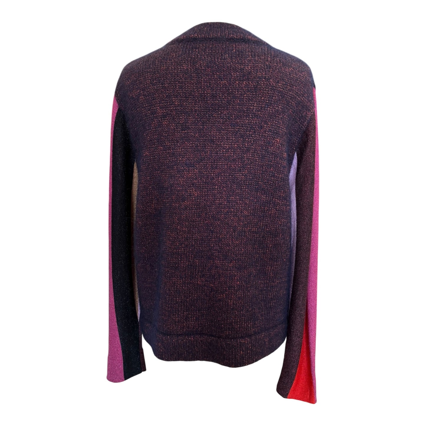 Paul Smith Lurex Sleeve Knit Jumper - 12/14 - NEW