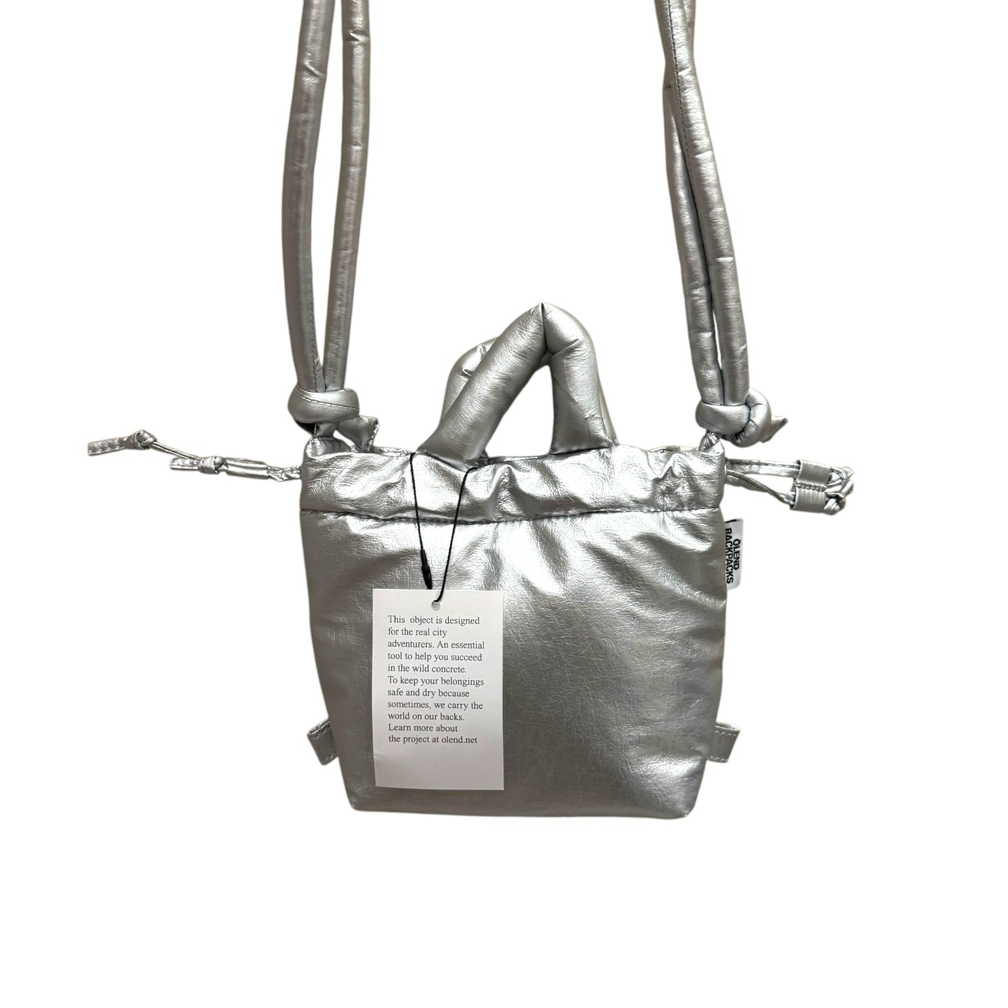 Ölend Backpacks Silver Micro Ona Bag - NEW