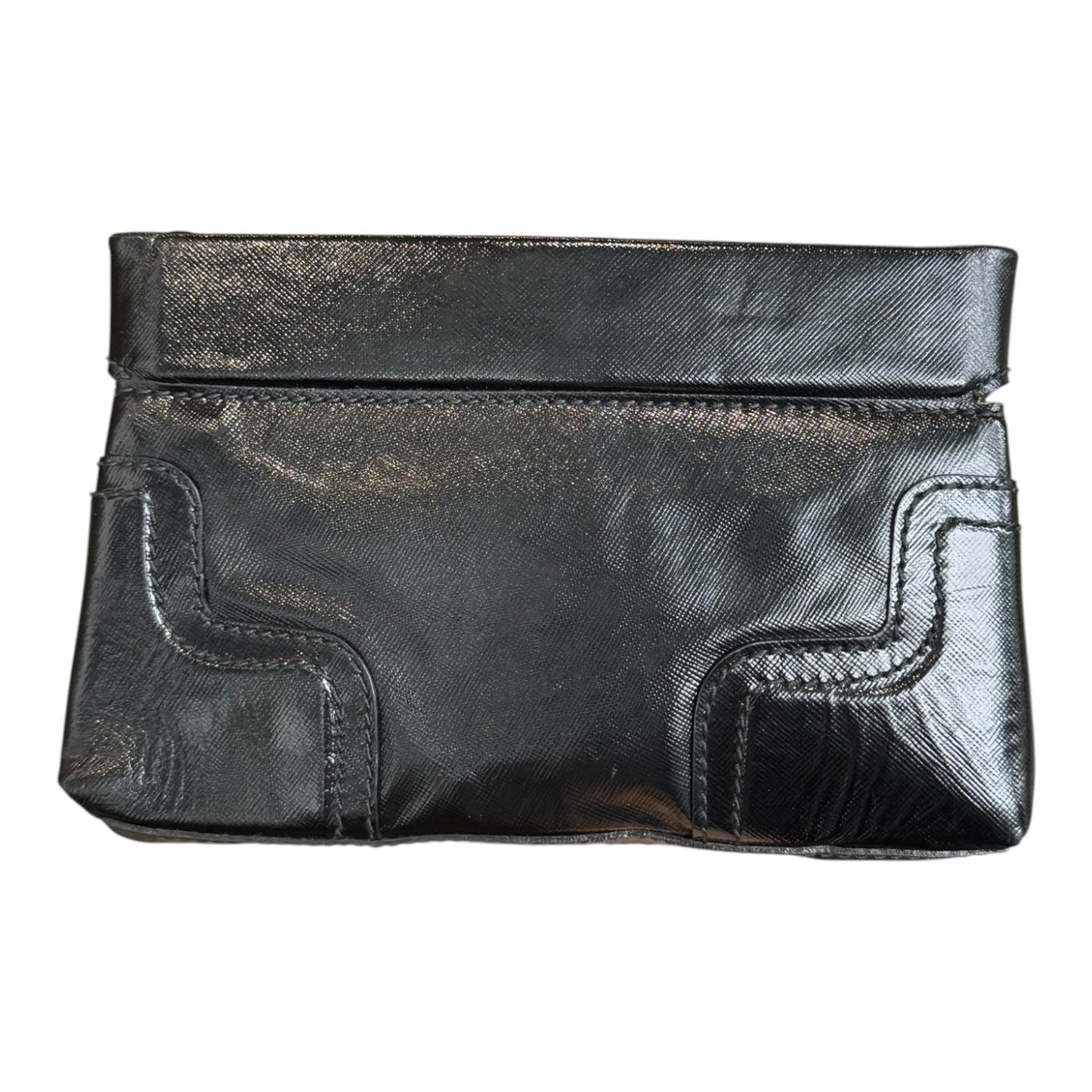 D&G Black Pinch Purse Clutch