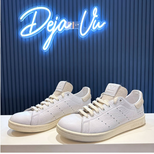 Adidas Stan Smith Size Tag Premium Shoes Fy0040 Crystal White - 6.5