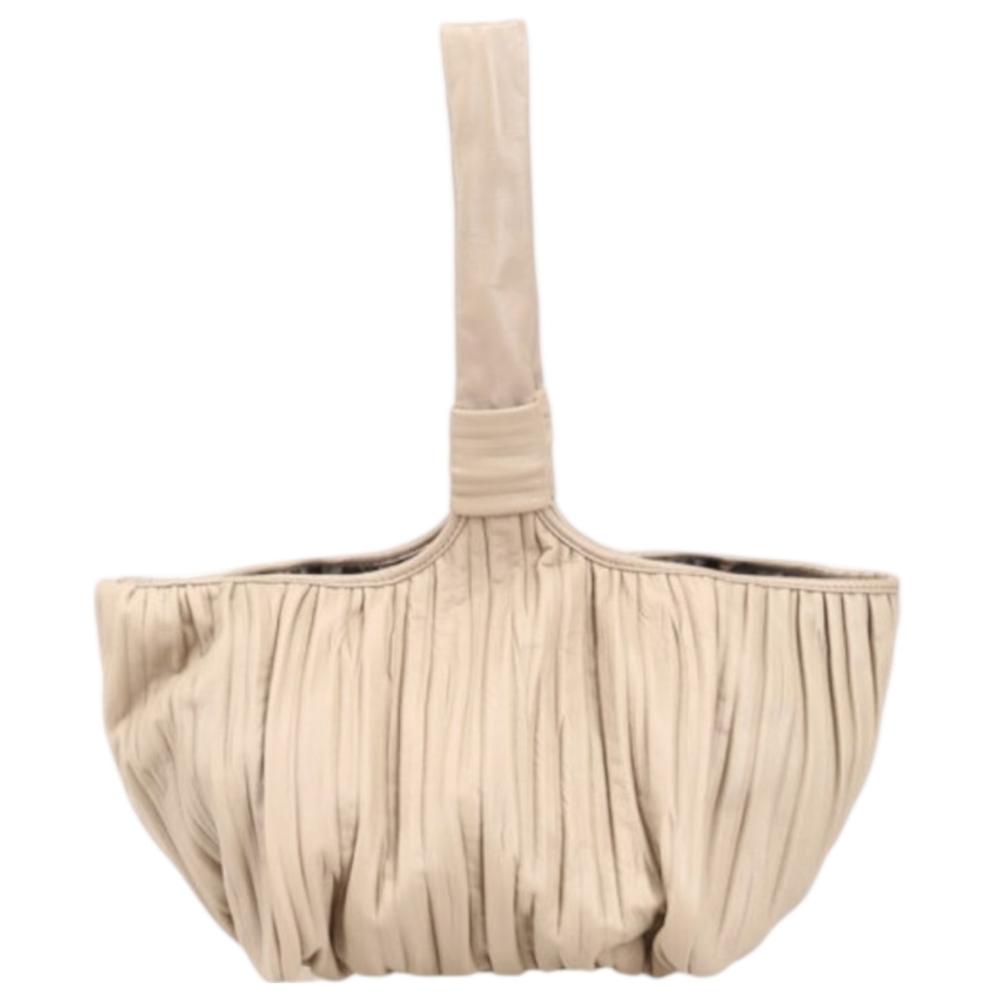 Max Mara Ketty Beige Sheep Skin Mini Handbag