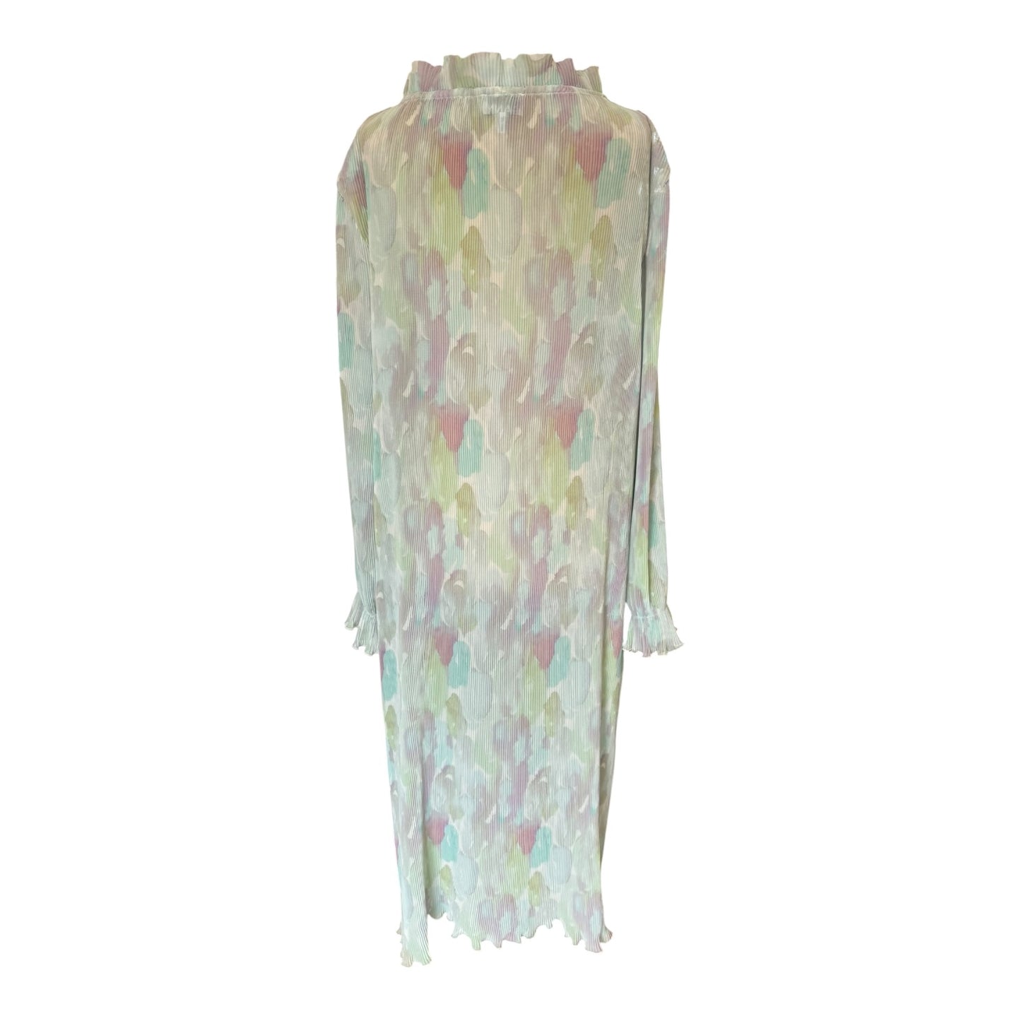 Ganni Georgette Pleated Maxi Dress - 16