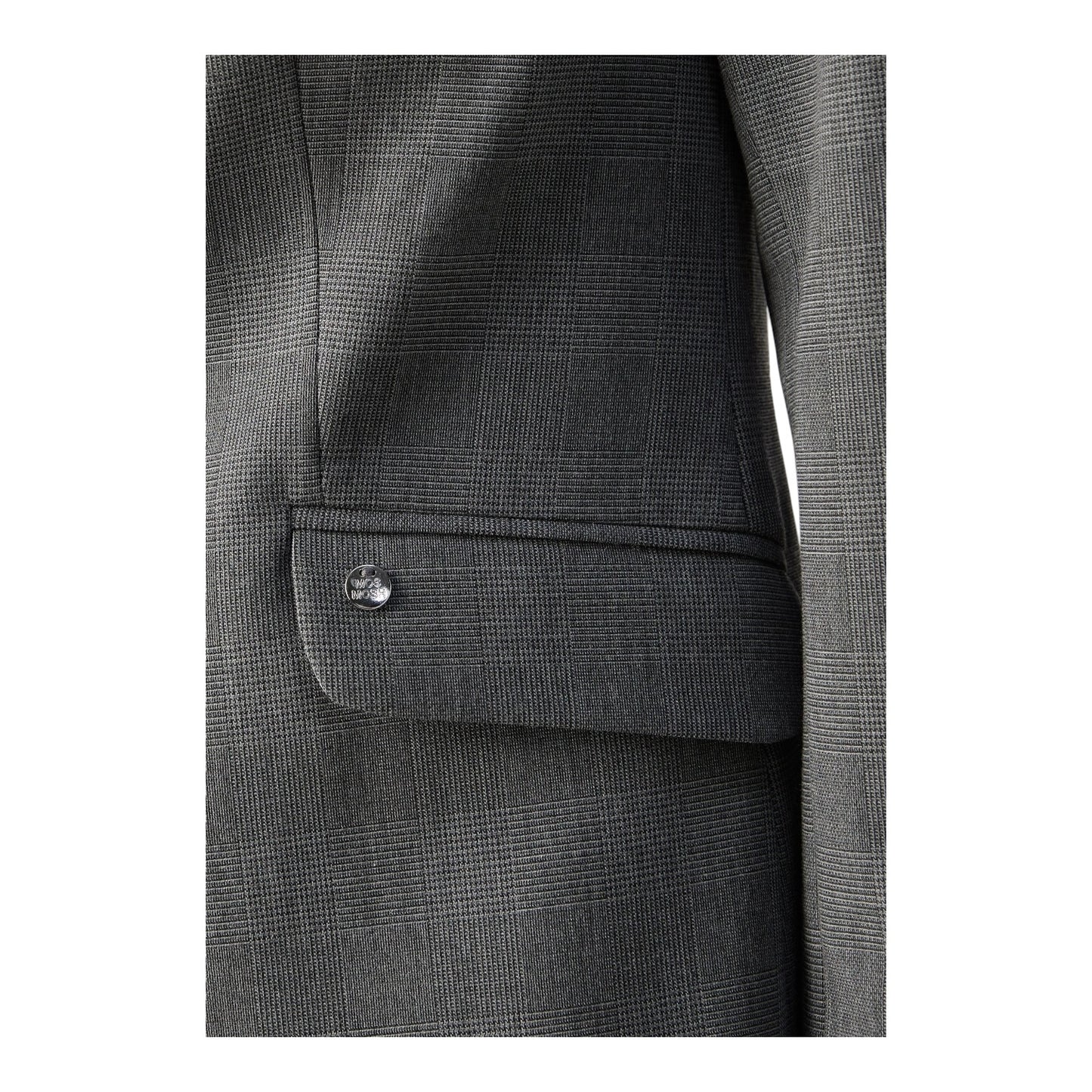 Mos Mosh Grey Check Blazer - 12