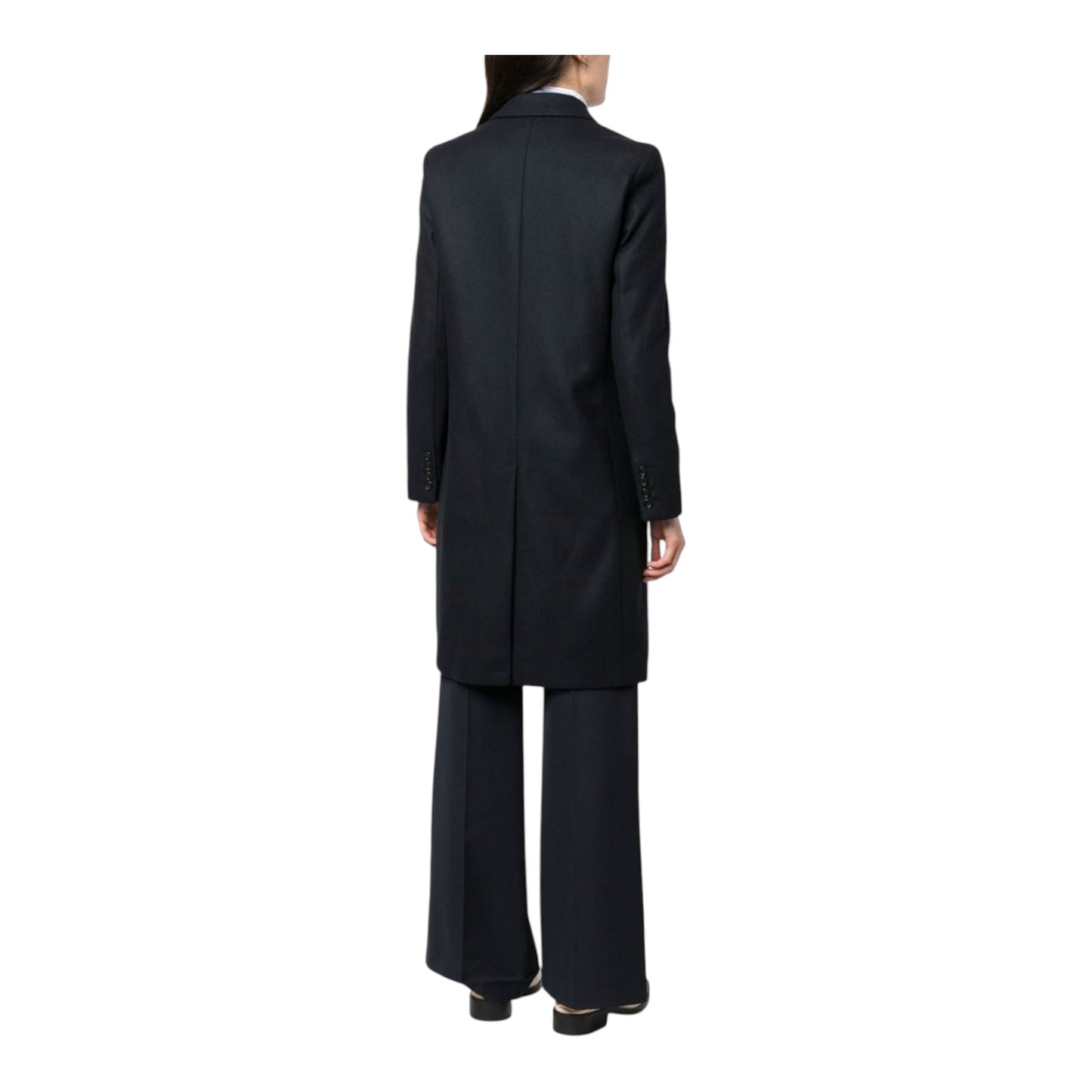 Paul Smith Wool Blend Single Breasted Coat - 12