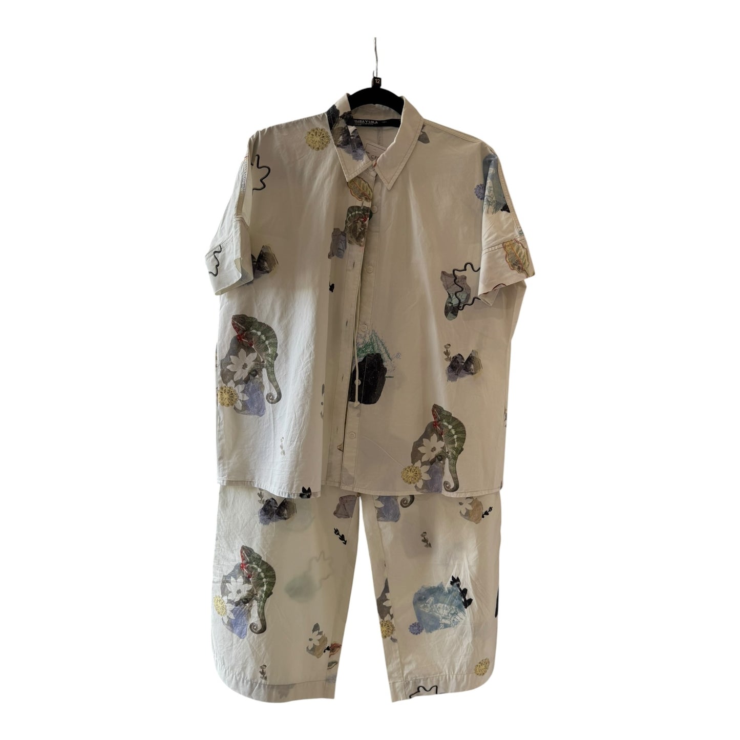 Bimba Y Lola Chameleon Print Two Piece - 12
