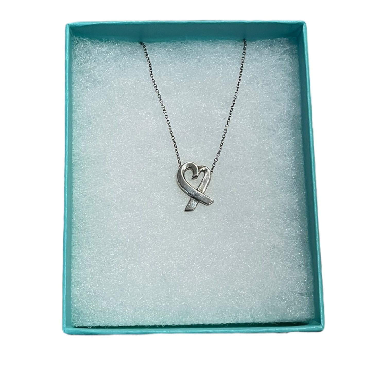 Tiffany Silver Heart Necklace