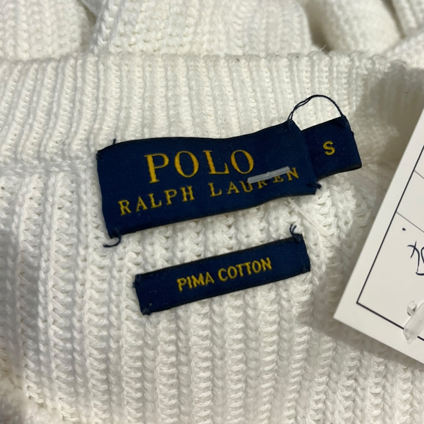 Polo Ralph Lauren White Sweater - 10
