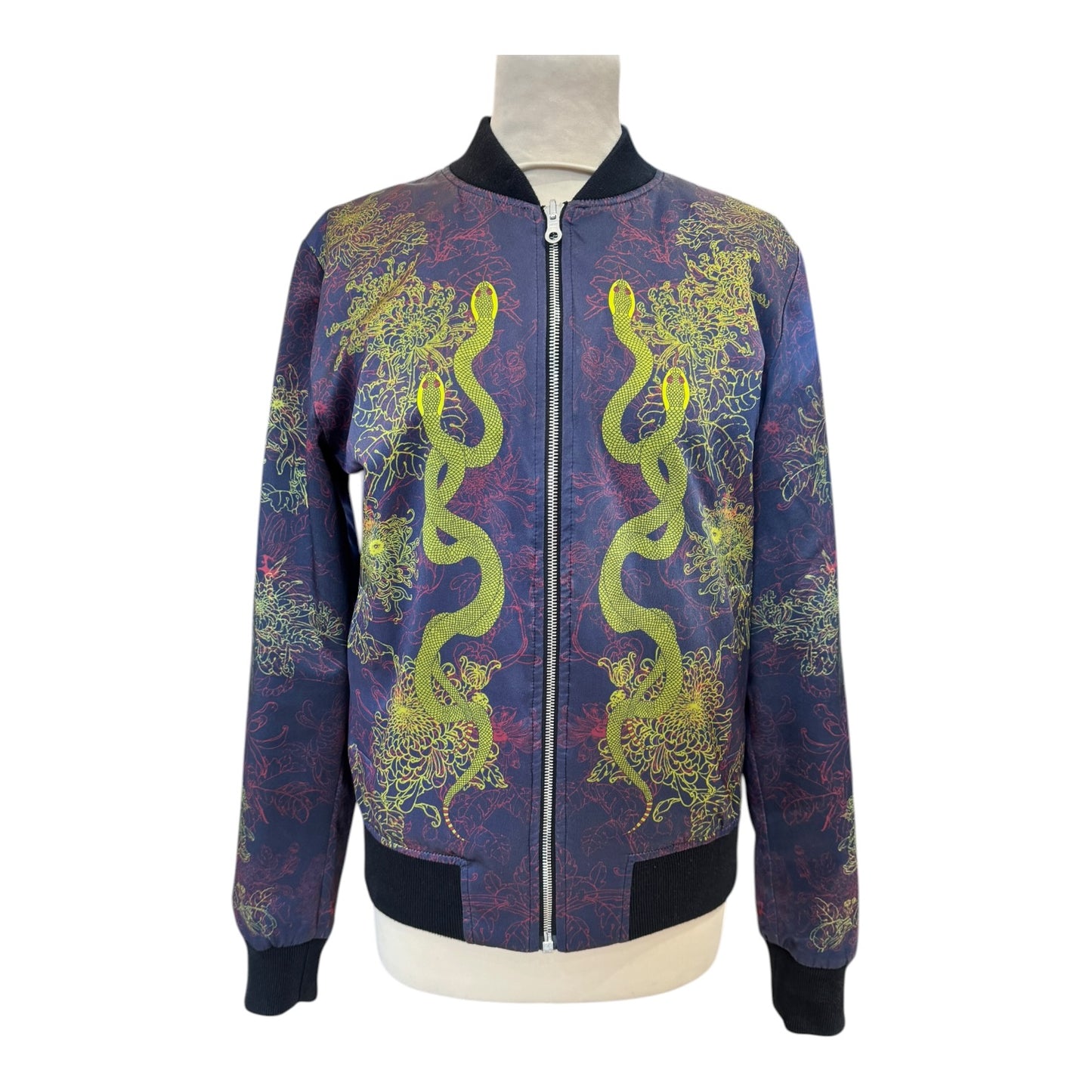 Eadach by Sara O'Neill Morrigan Reversible Unisex Bomber Jacket - 8