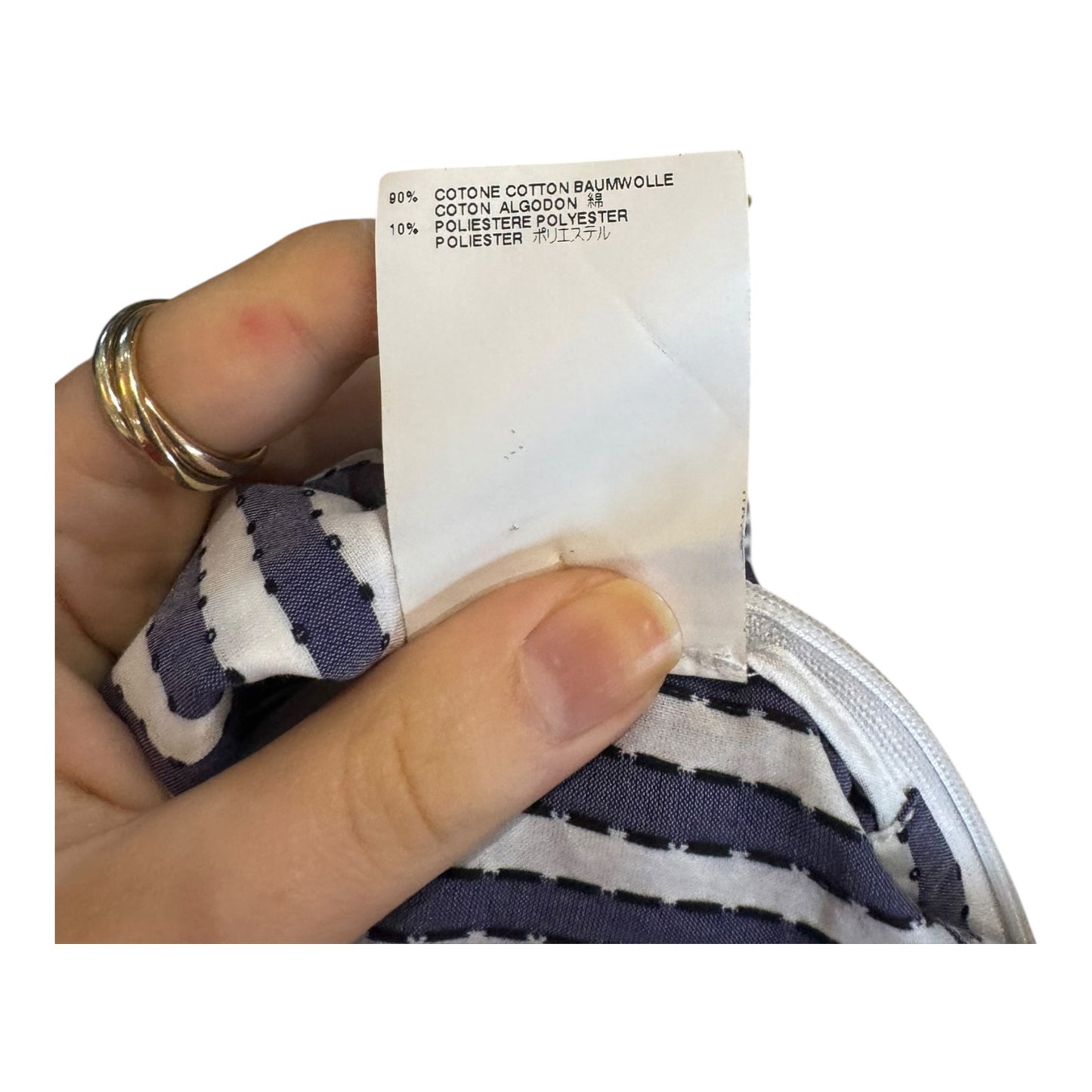 Vivienne Westwood Blue and White Stripe Top - 12/14