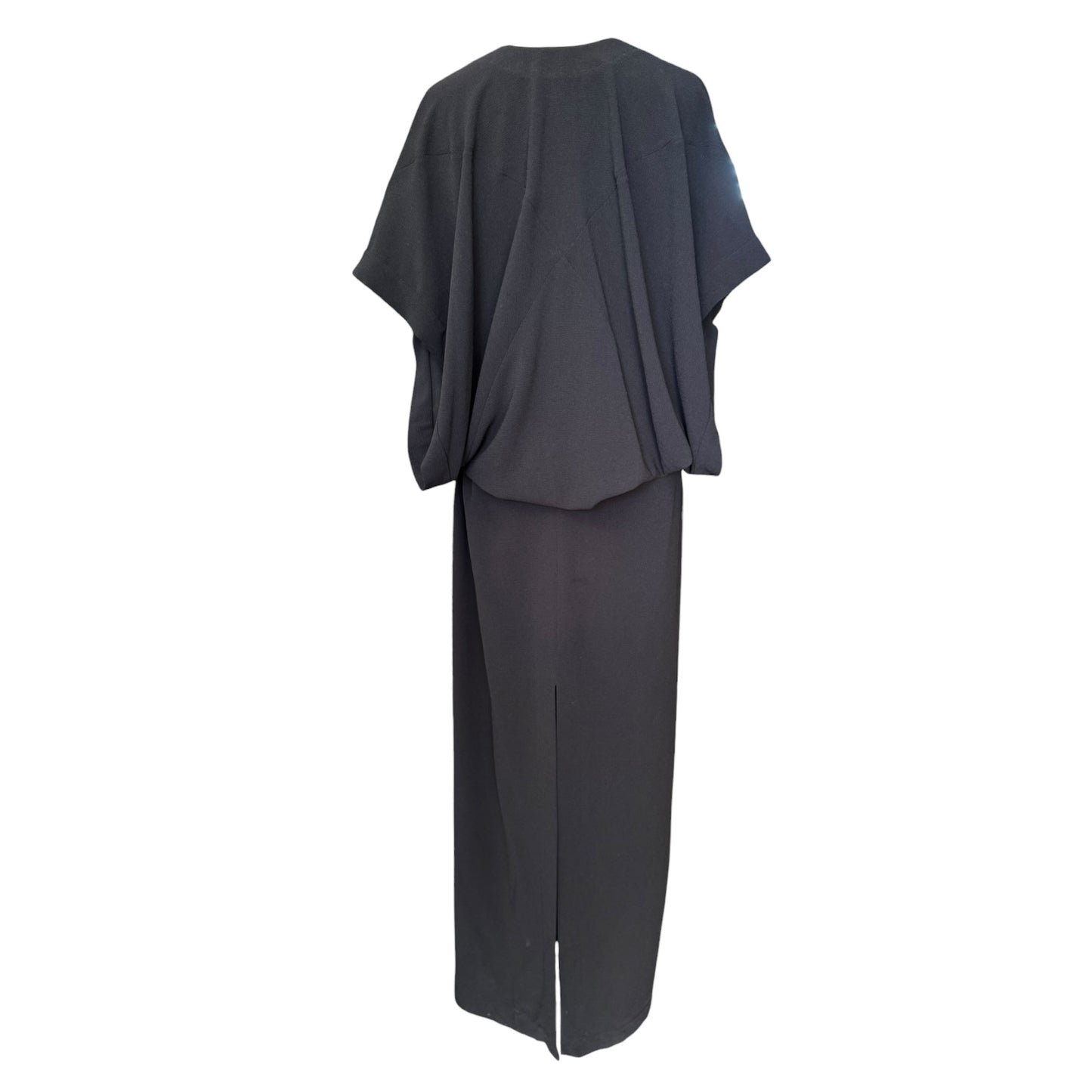 Rick Owens Black Dress with Gold Belt - 10/12