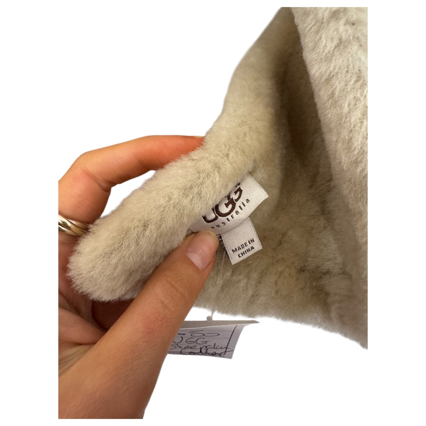 Ugg Sheepskin Collar Scarf