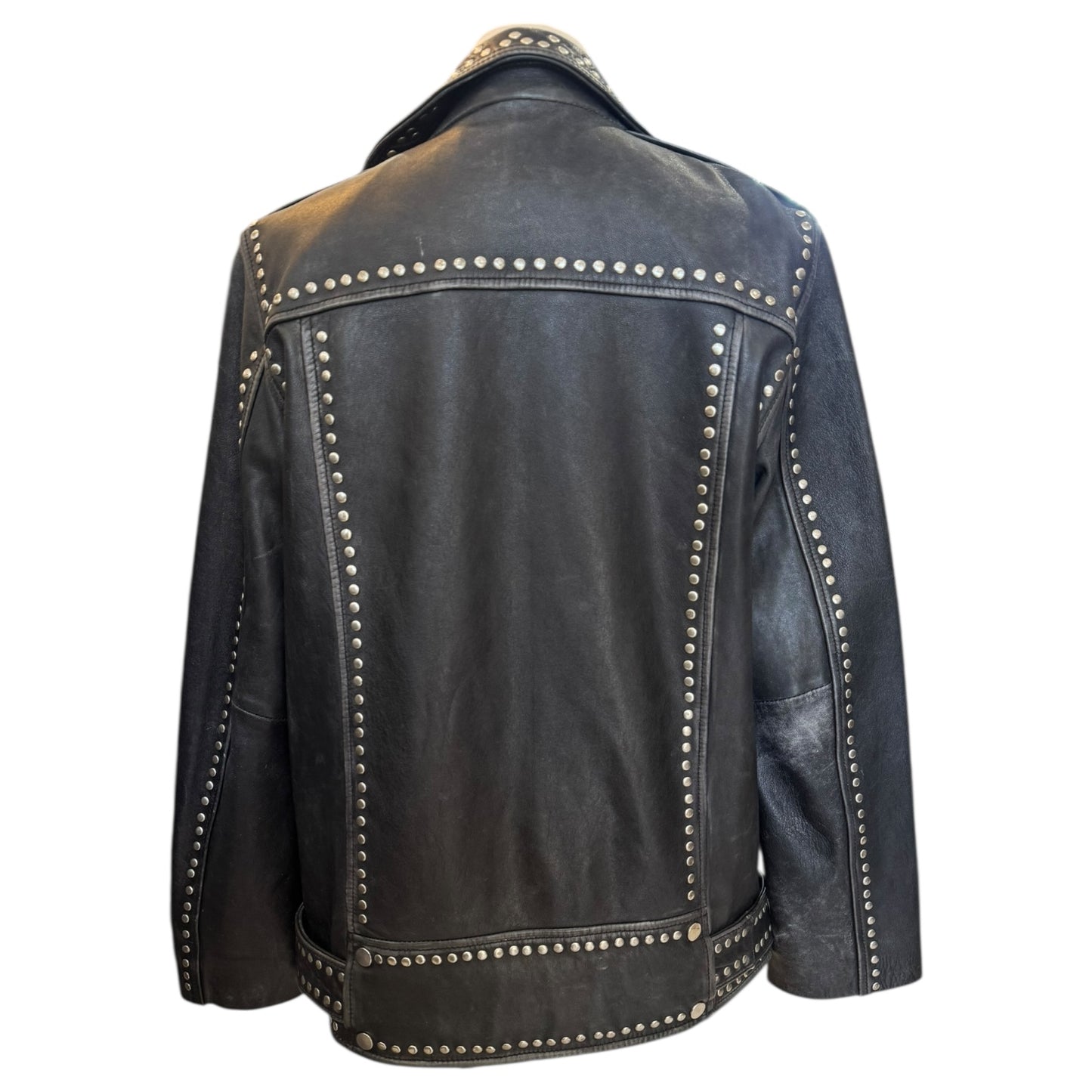 All Saints Billie Studded Biker Jacket - 10/12