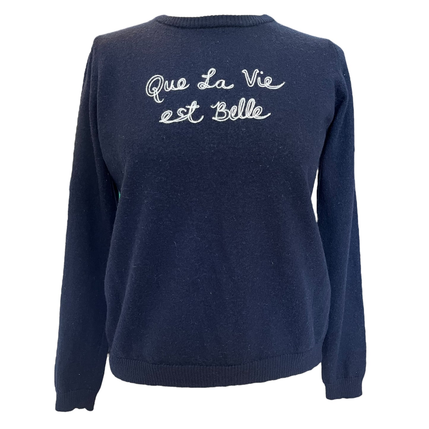 Bella Freud Navy Jumper - 8