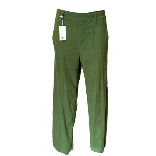 Vince Green Linen Trousers - 10 - NEW