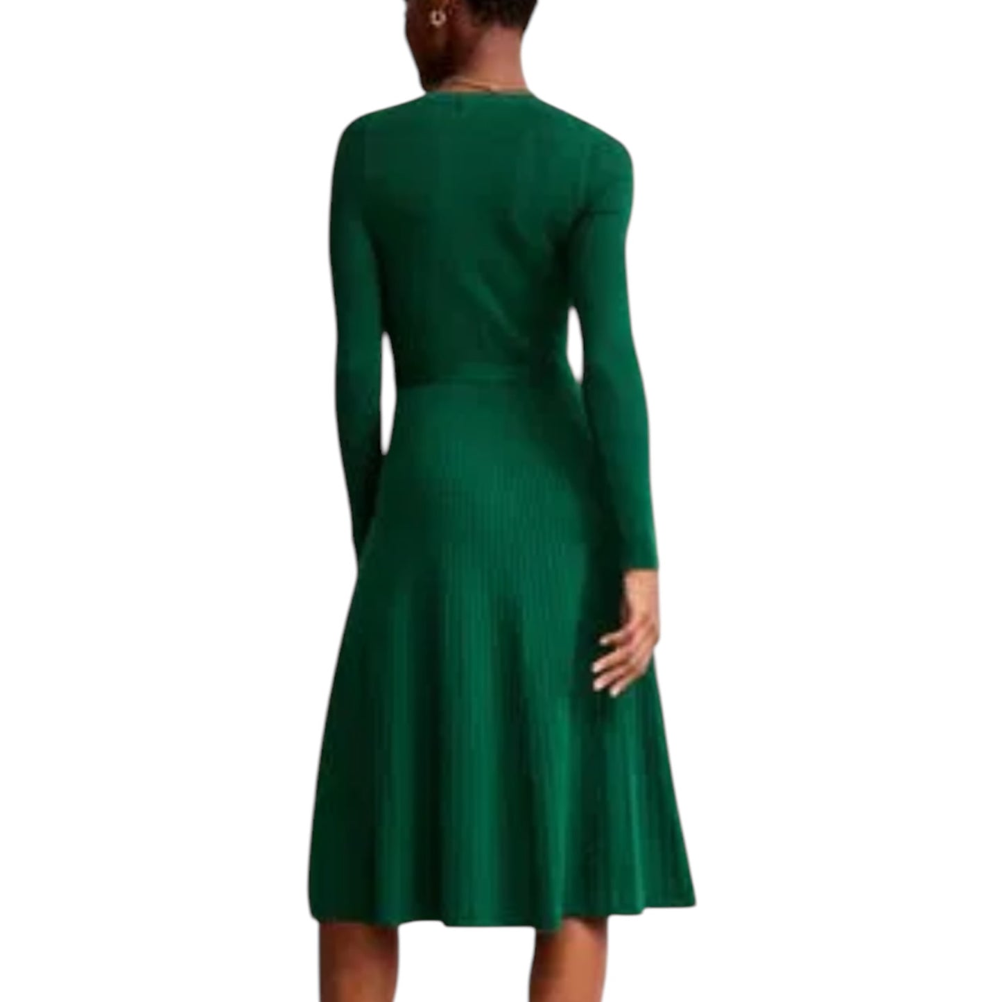 Boden Dark Green Midi Dress - 18 - NEW