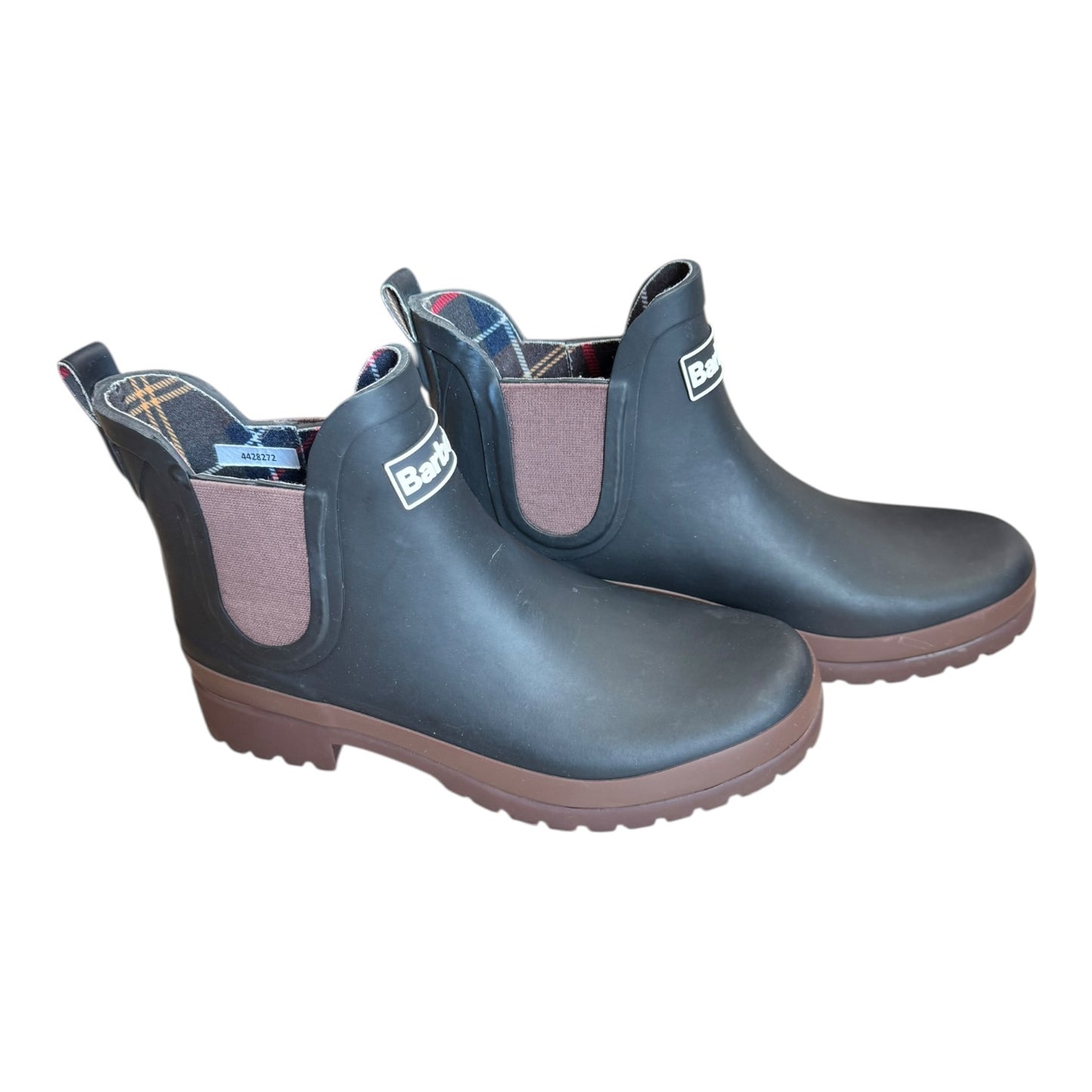 Barbour Black Mallow Chelsea Wellington Boots - 5 - NEW