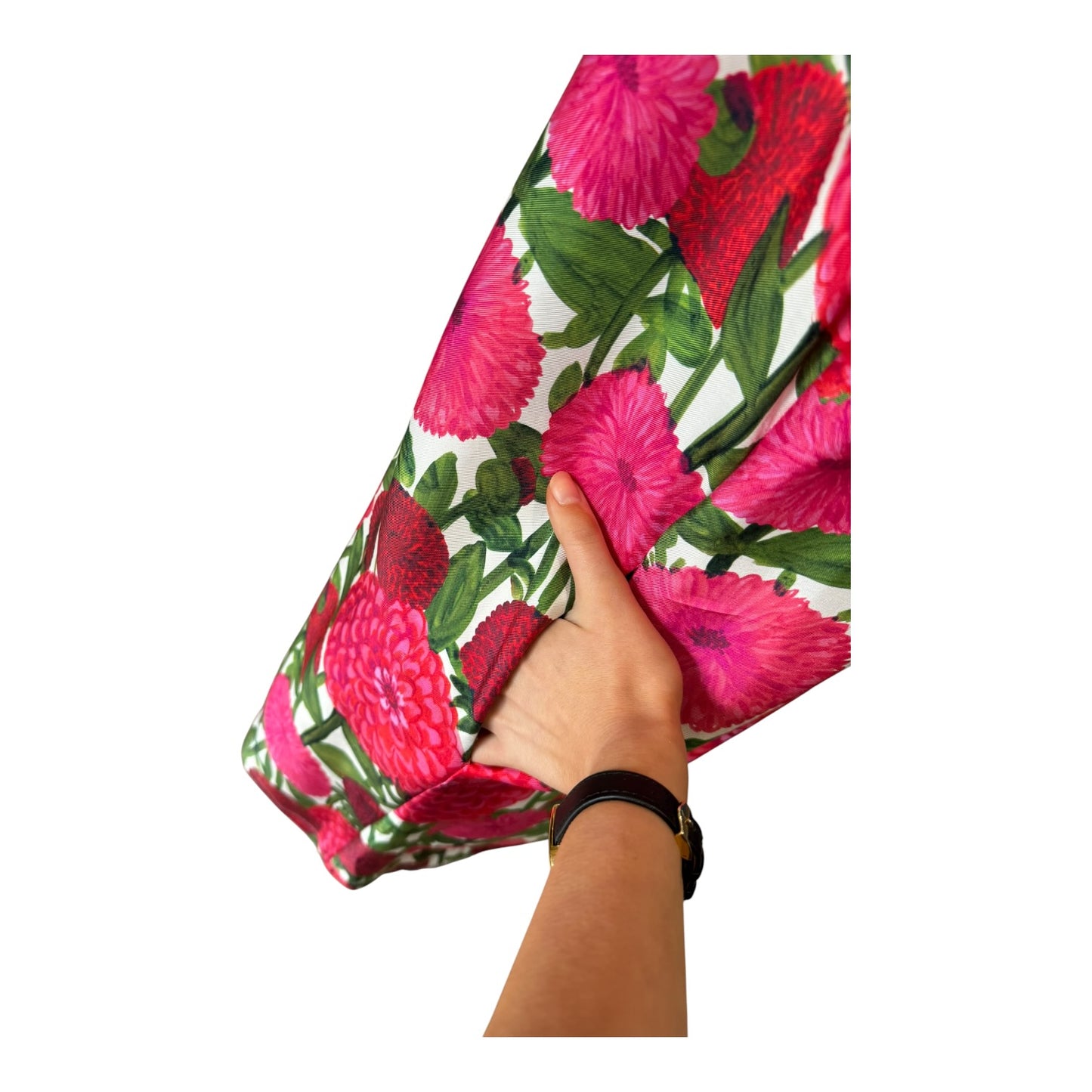 La Double J Silk Mini Swing Dress in Pink Dahlia - 12/14