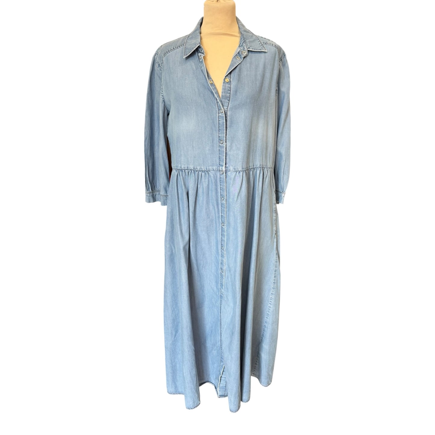 Penny Black Light Denim Dress - 14