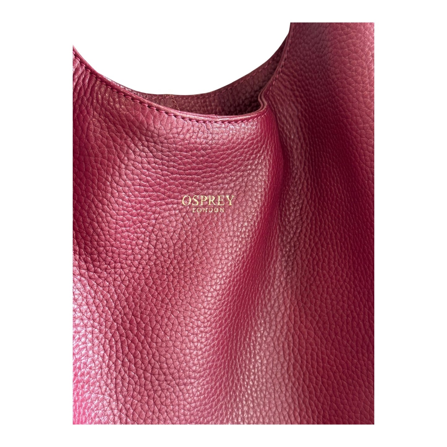 Osprey Maroon Hobo Bag