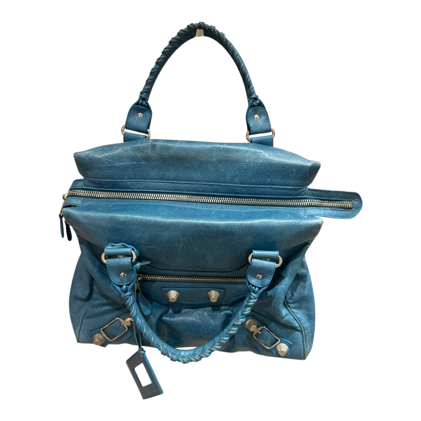 Balenciaga The City Blue Bag