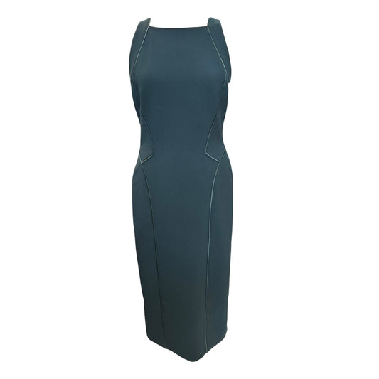 Amanda Wakeley Green Open Back Dress - 10