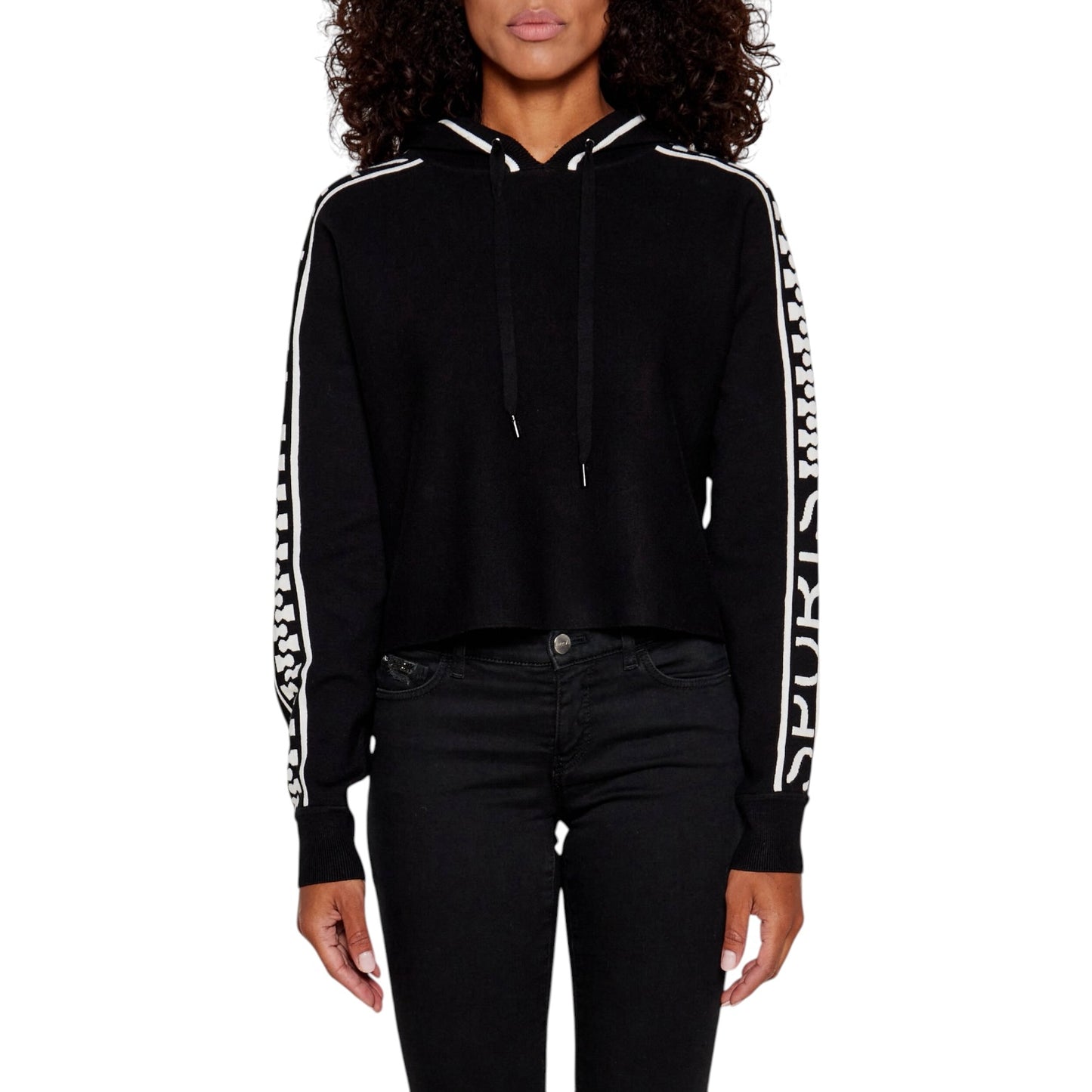 Marc Cain Black and White Hoodie - 16