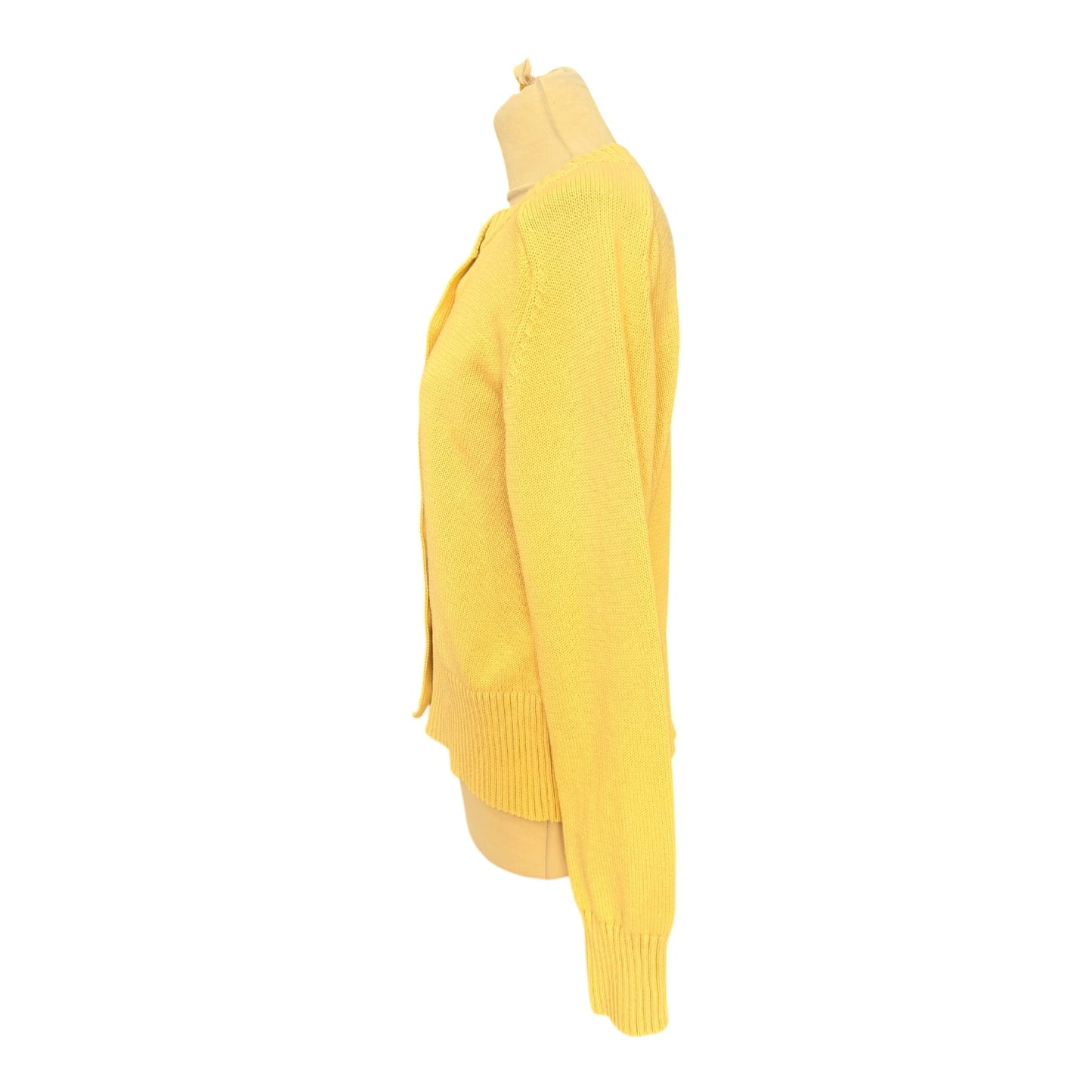Albaray Yellow Cotton Cardigan - 12
