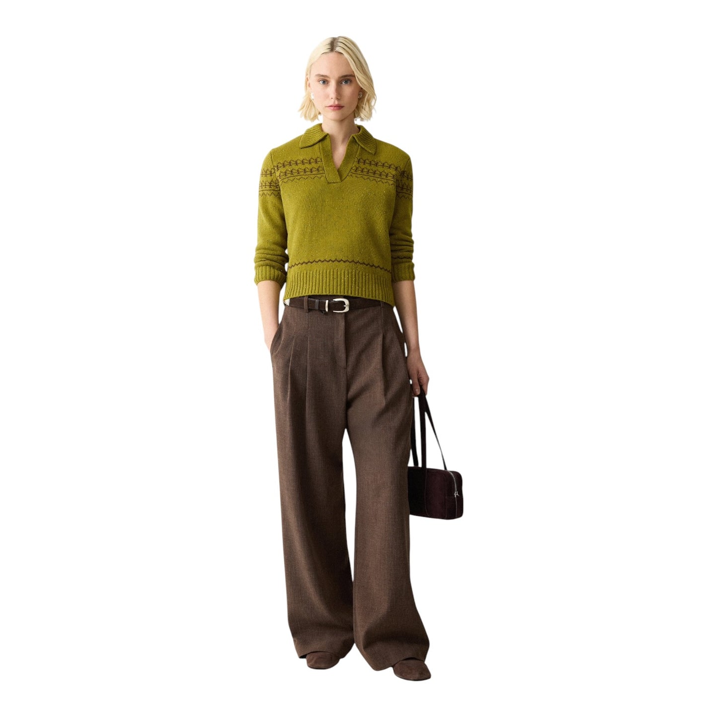 Jigsaw Donegal V Collar Top - 10