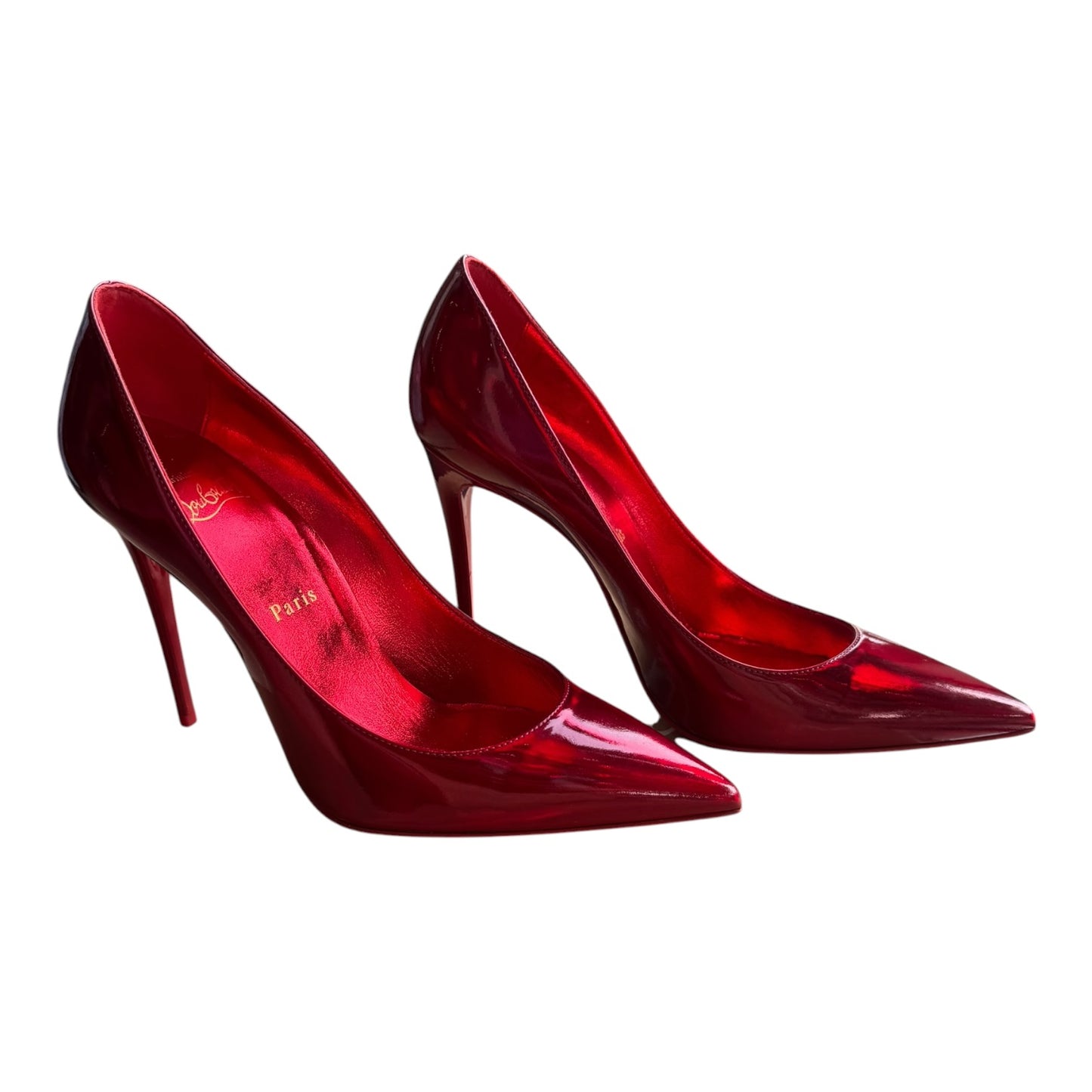 Christian Louboutin So Kate 100 Patent Leather Pumps - 37.5 / 4.5