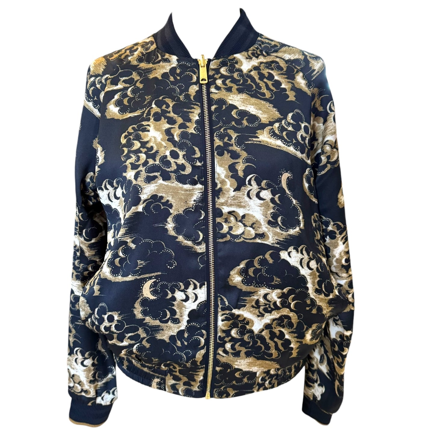 Scotch and Soda Navy and Orange Reversible Jacket - 10