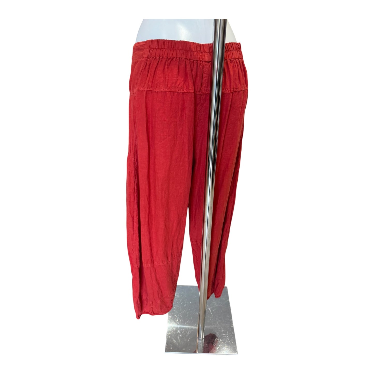 Oska Rust Linen Trousers - 12