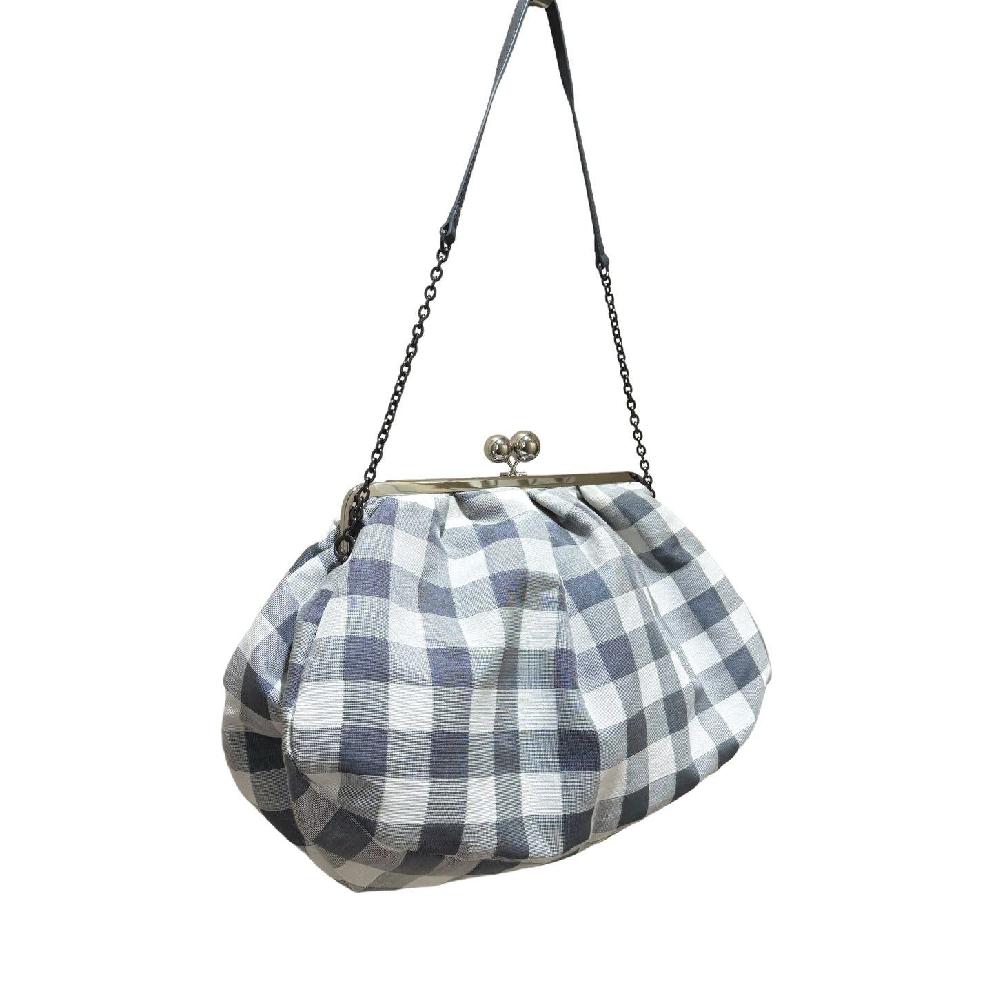 Weekend Max Mara Grey Gingham Bag