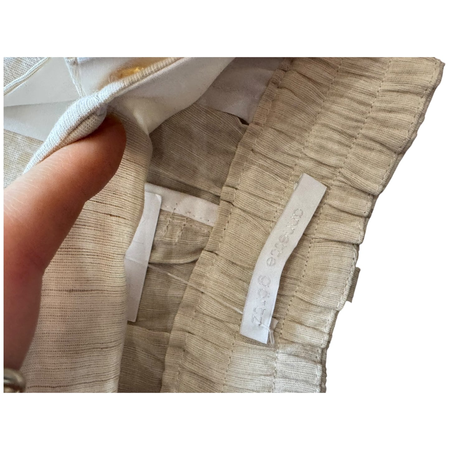 Annette Gortz Cream Trousers - NEW - 16/18