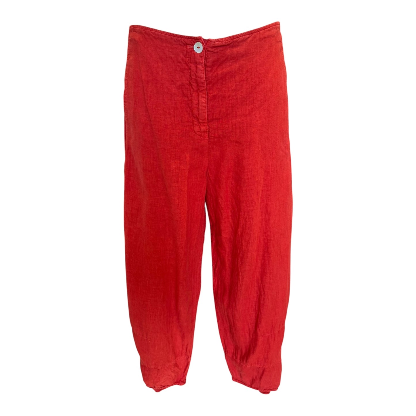 Oska Rust Linen Trousers - 12