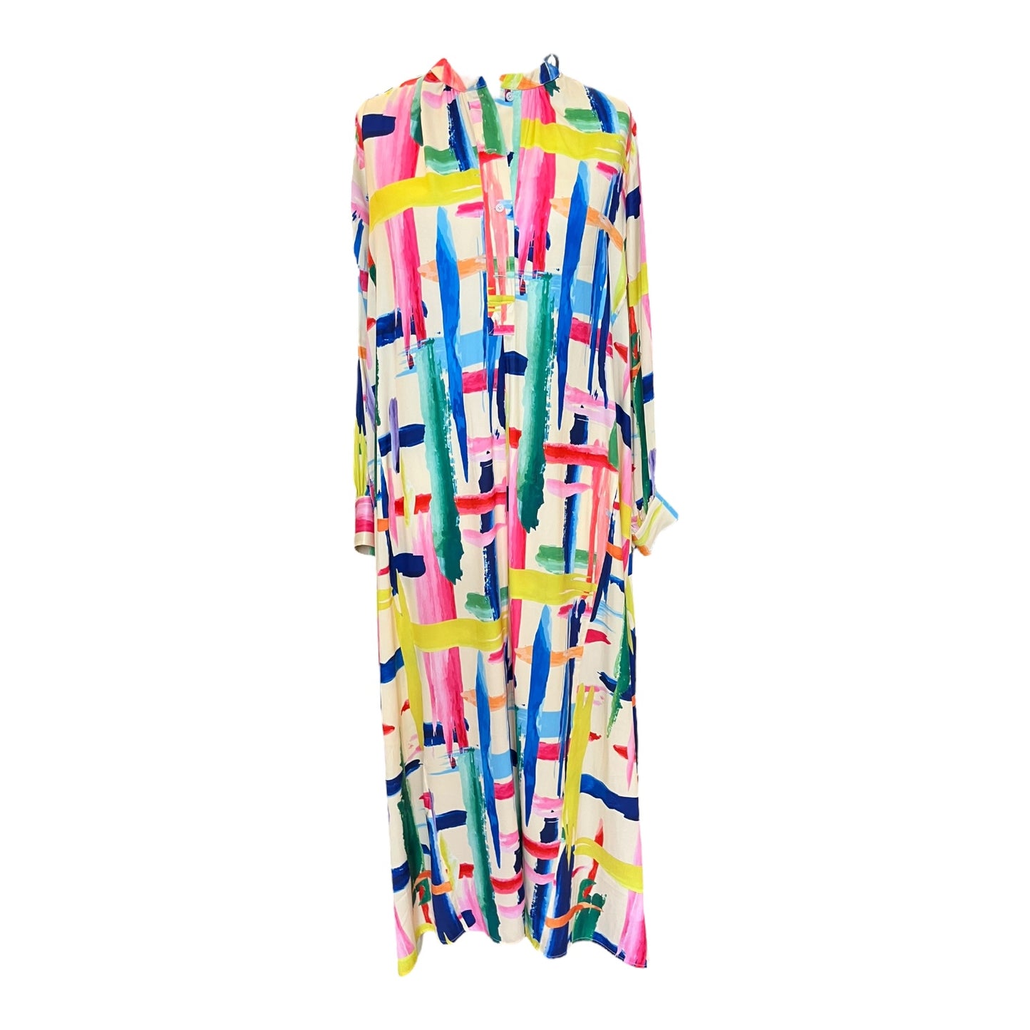 Essentiel Long Sleeve Neon Pattern Dress – Deja Vu Belfast