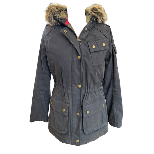 Barbour Navy Waterproof Parka - 8
