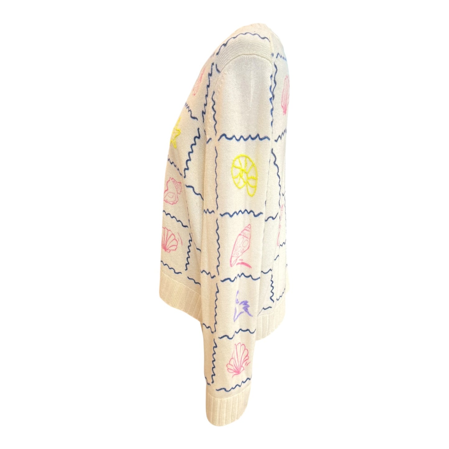 Chinti and Parker La Mer Wool and Cashmere Sweater - 10/12