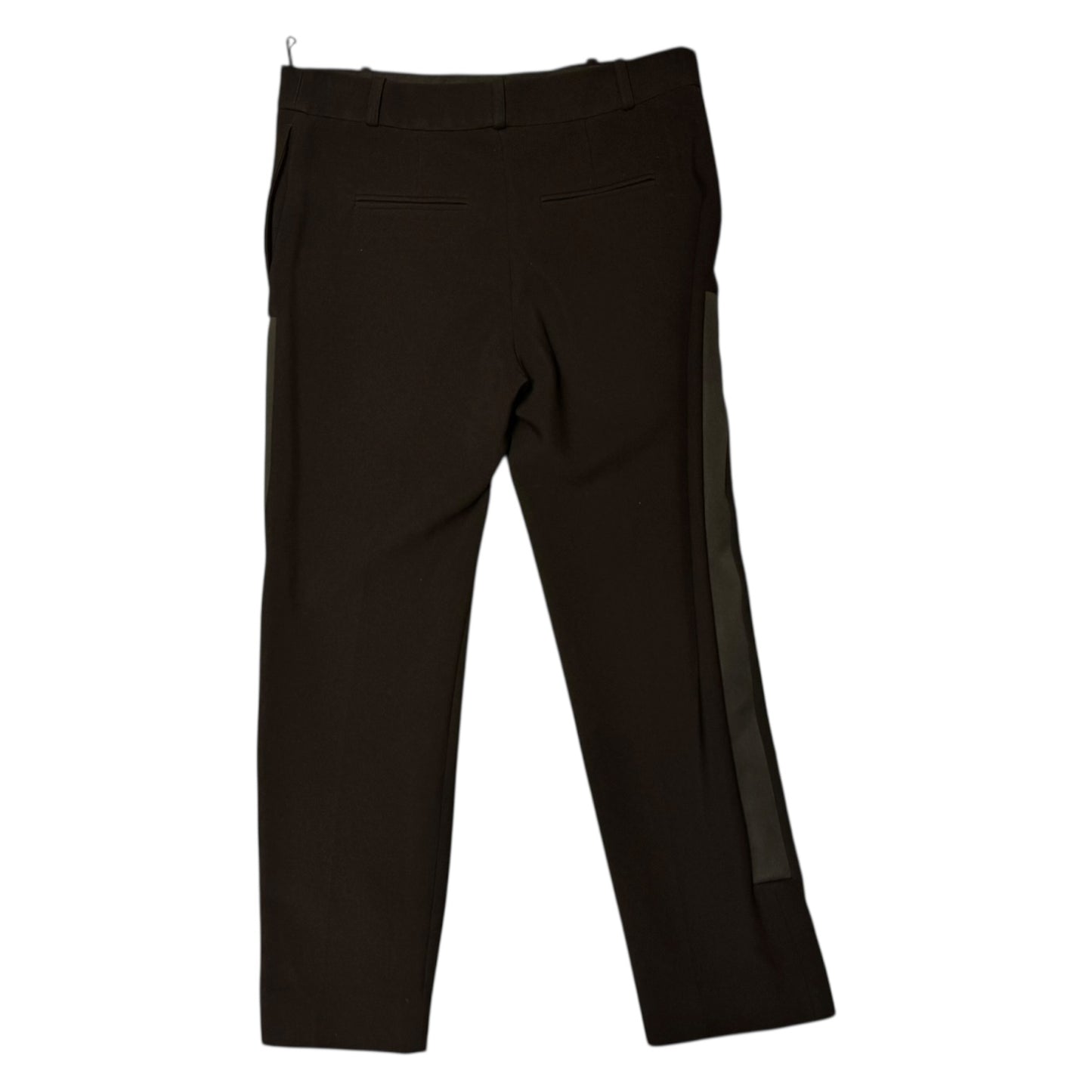 Balenciaga Black Slim Trousers with Satin Side Trim - 8/10