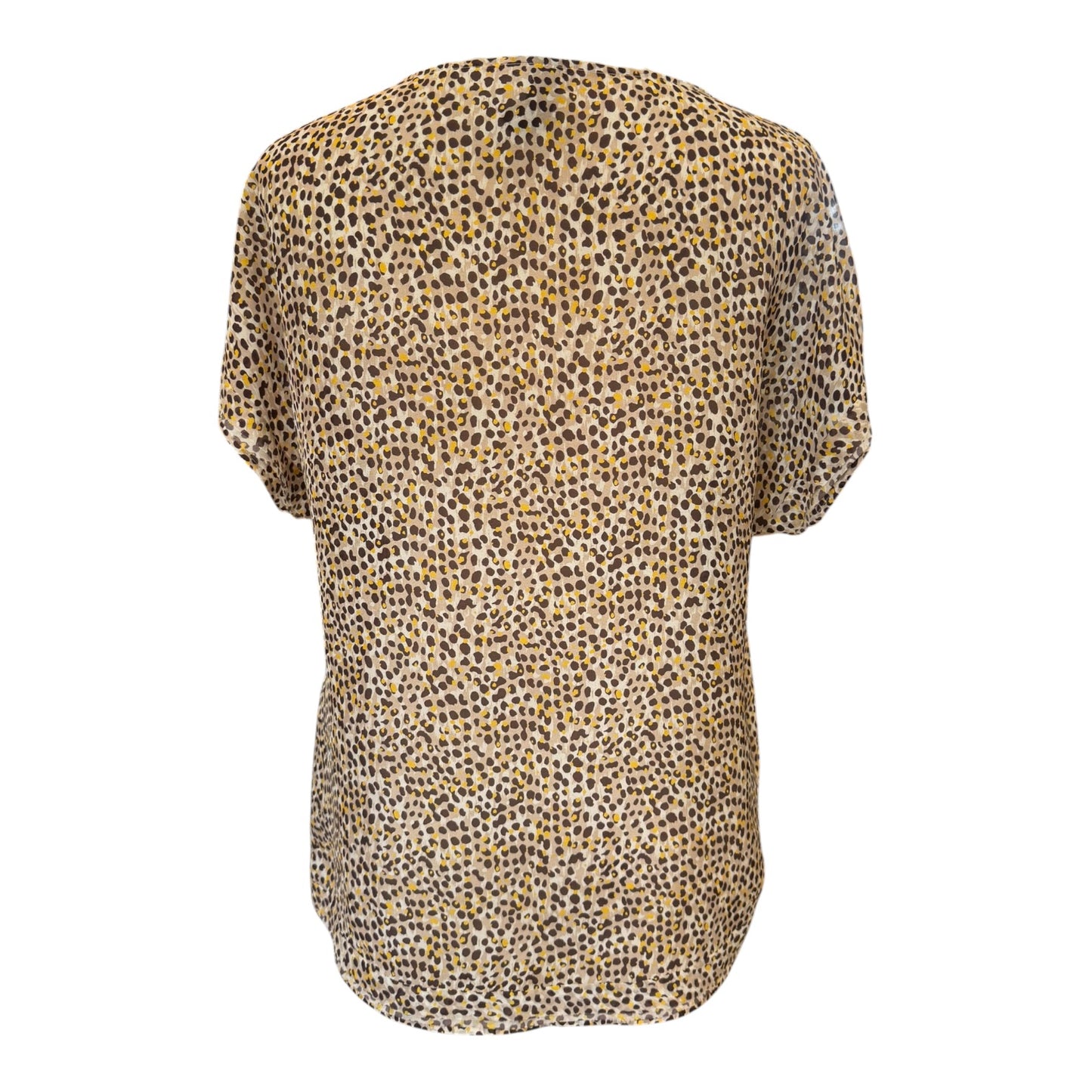 Marc Cain Animal Print Silk Top - 10