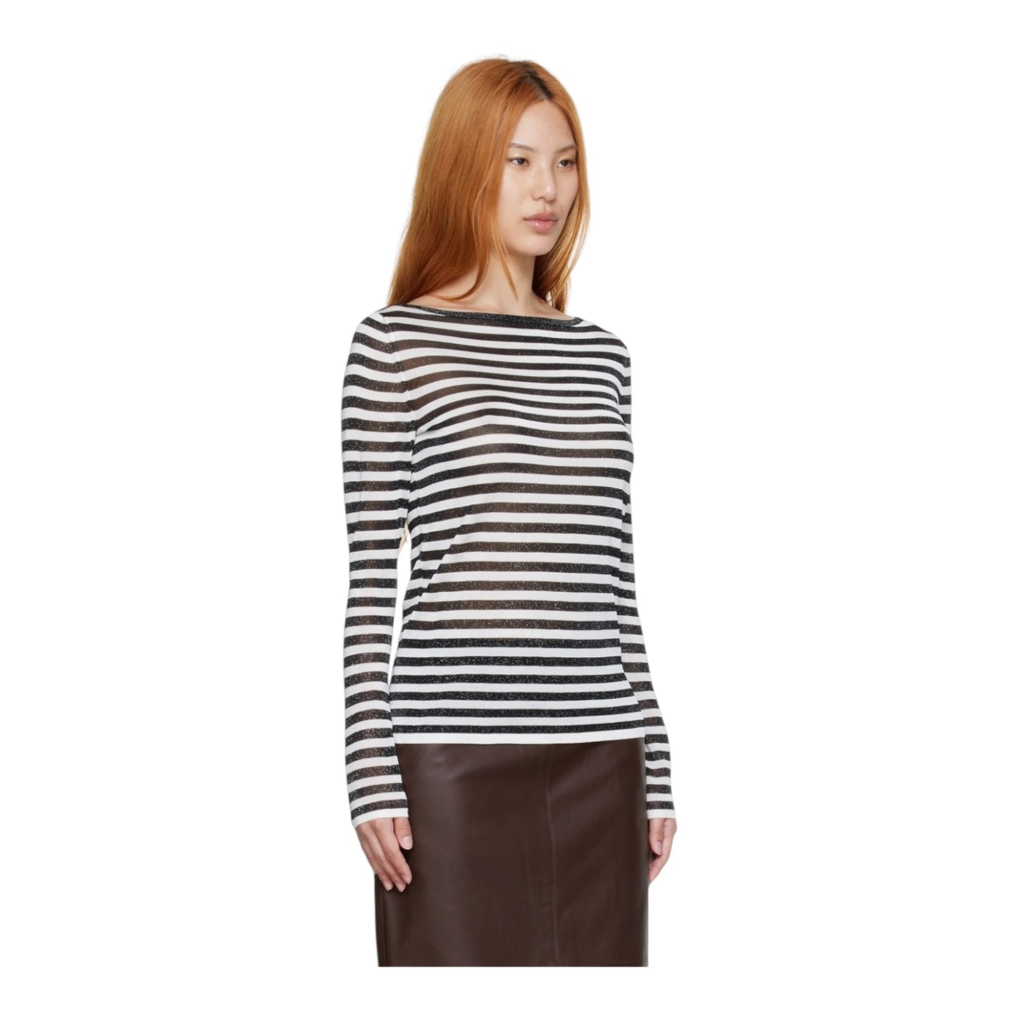 Max Mara Black & White Talco Sweater - 12
