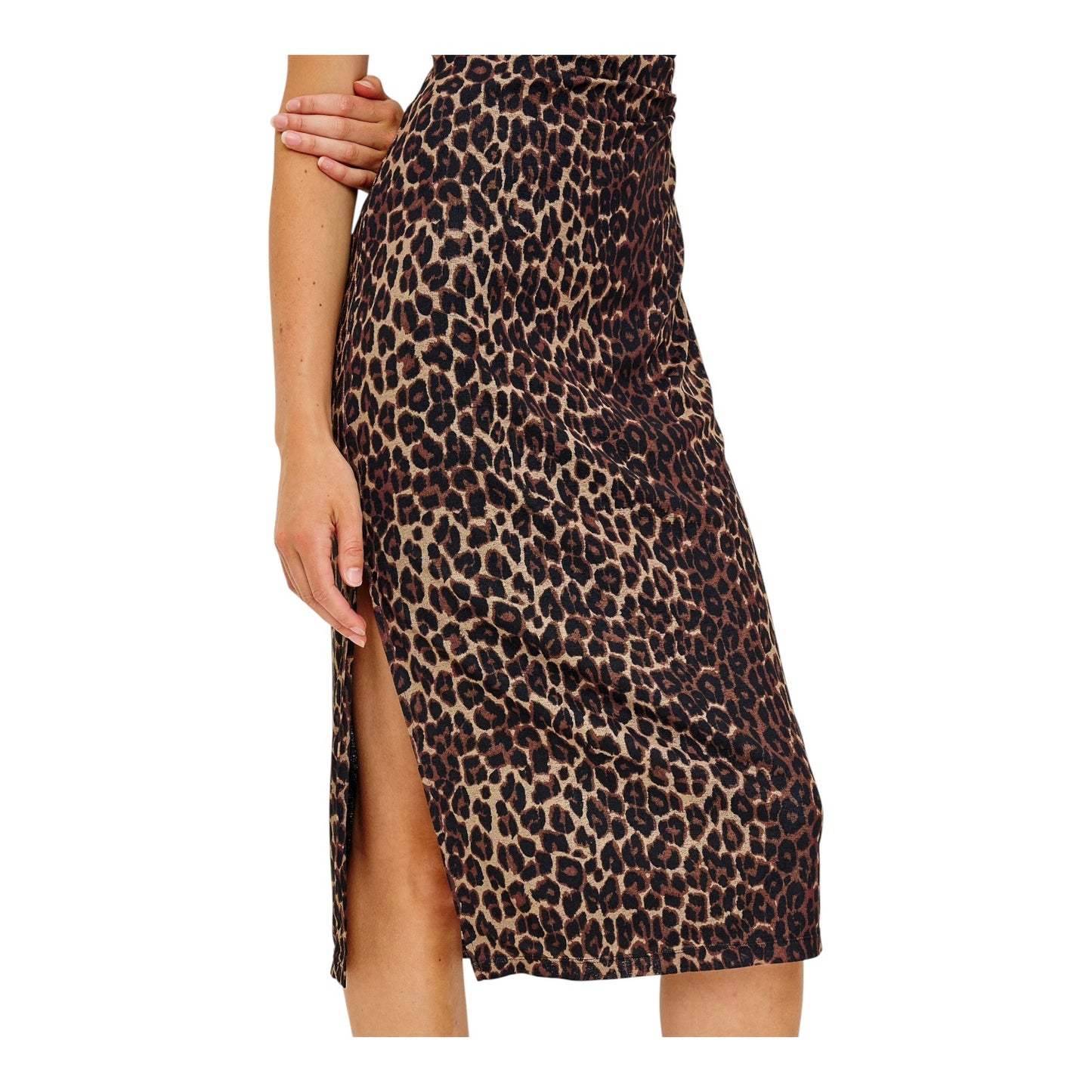 Rails Rebecca Brown Nala Animal Print Midi Dress - 12