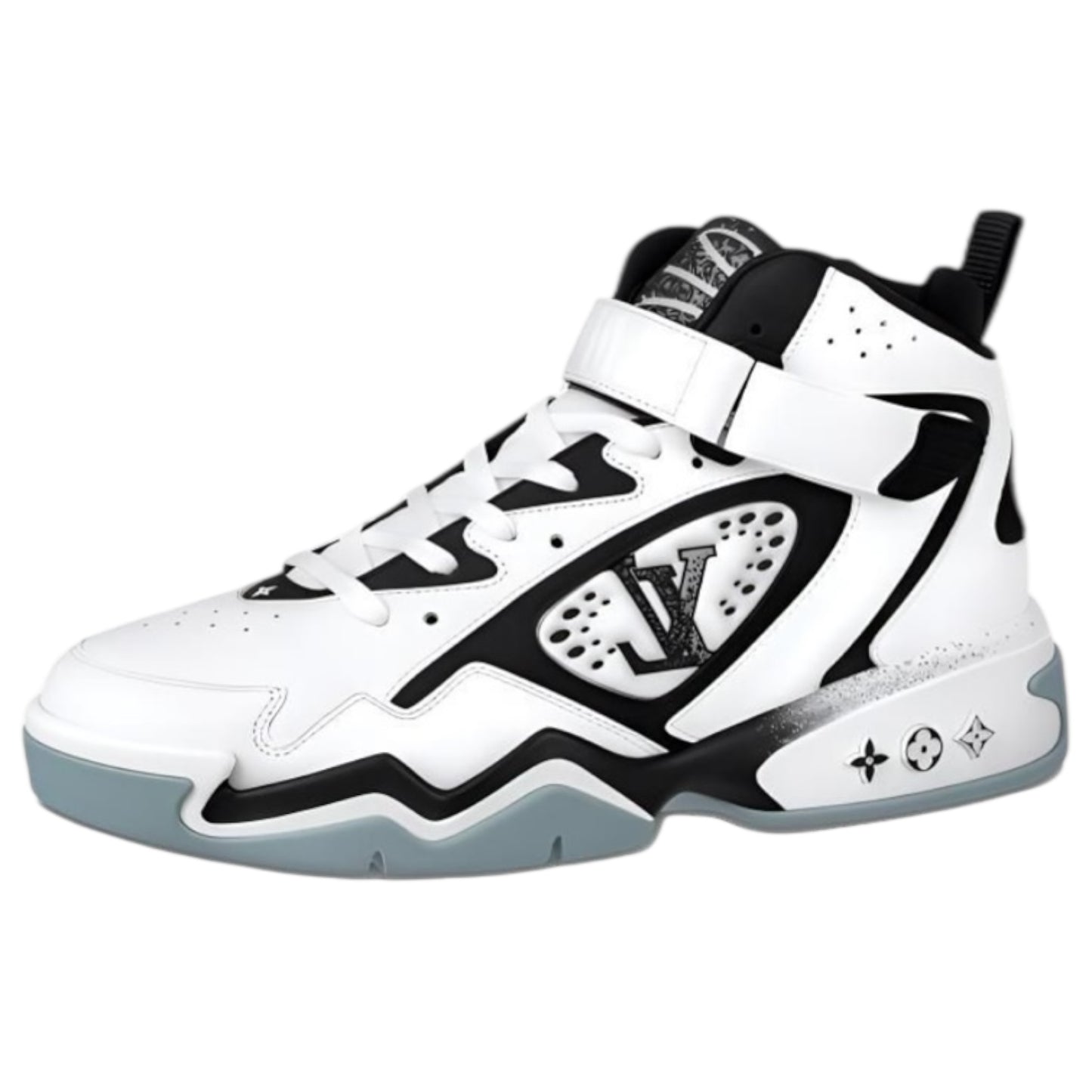 Louis Vuitton LV Trainer 2 Sneakers 'White Black Grey' - 7