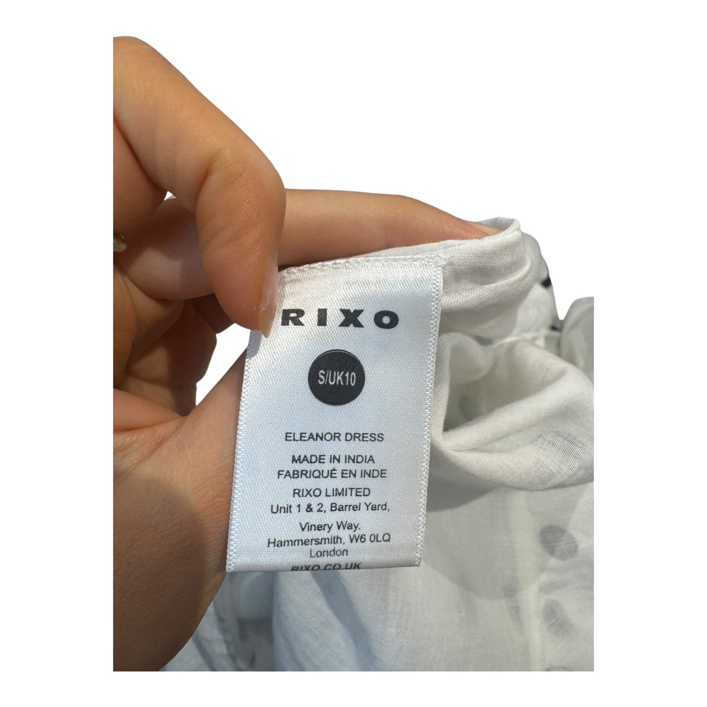 Rixo Eleanor Cotton Midi Dress - 10