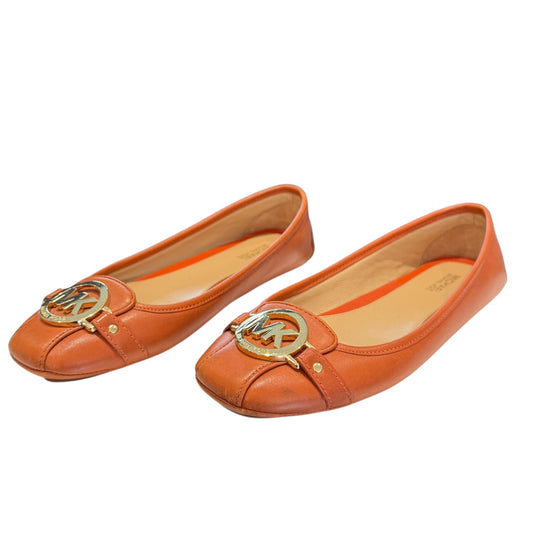 Michael Kors Orange Driving Shoe Pumps - 38 / 5