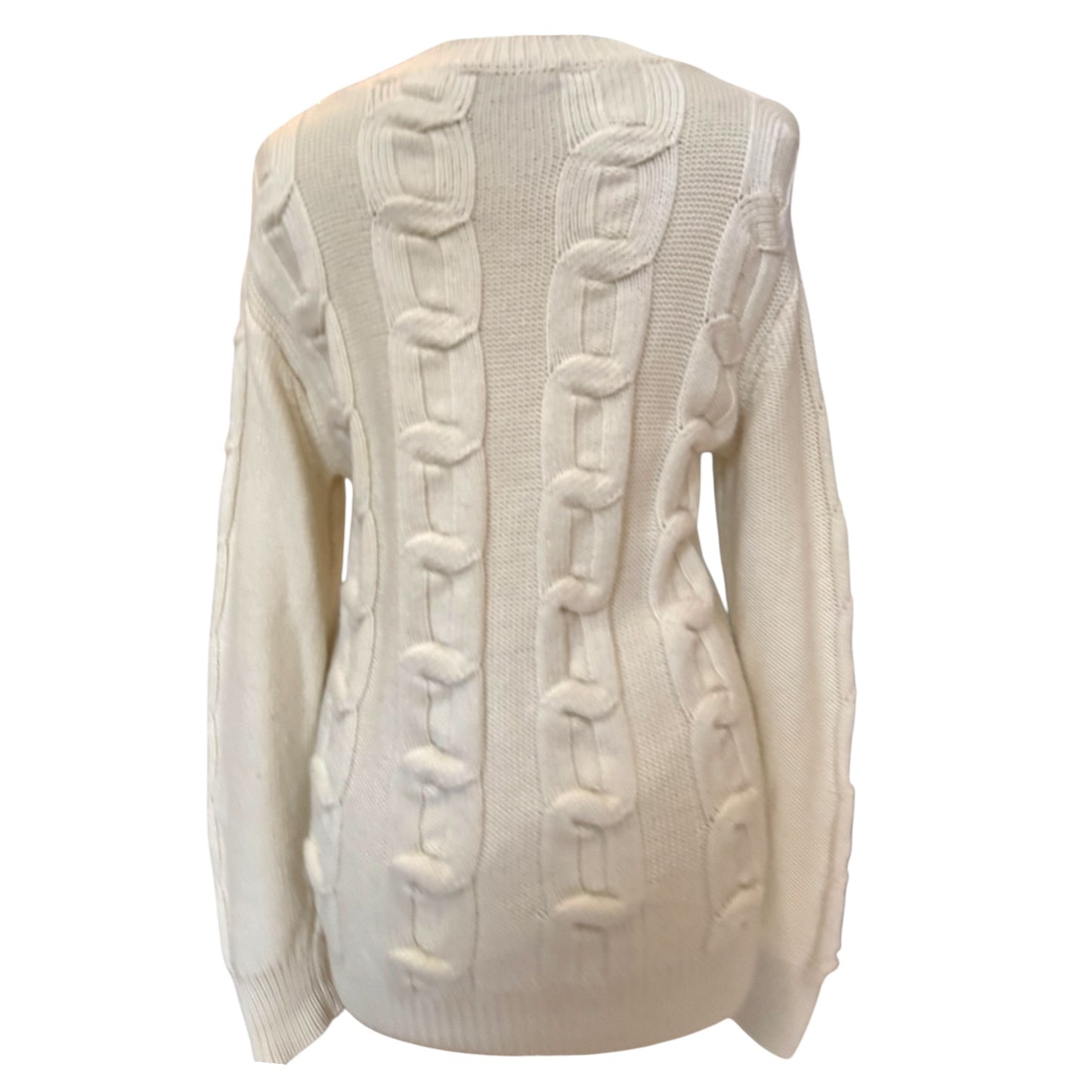 Max Mara Cable Knit Sweater - 10