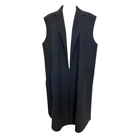 Weekend Max Mara Black Sleeveless Coat - 14/16
