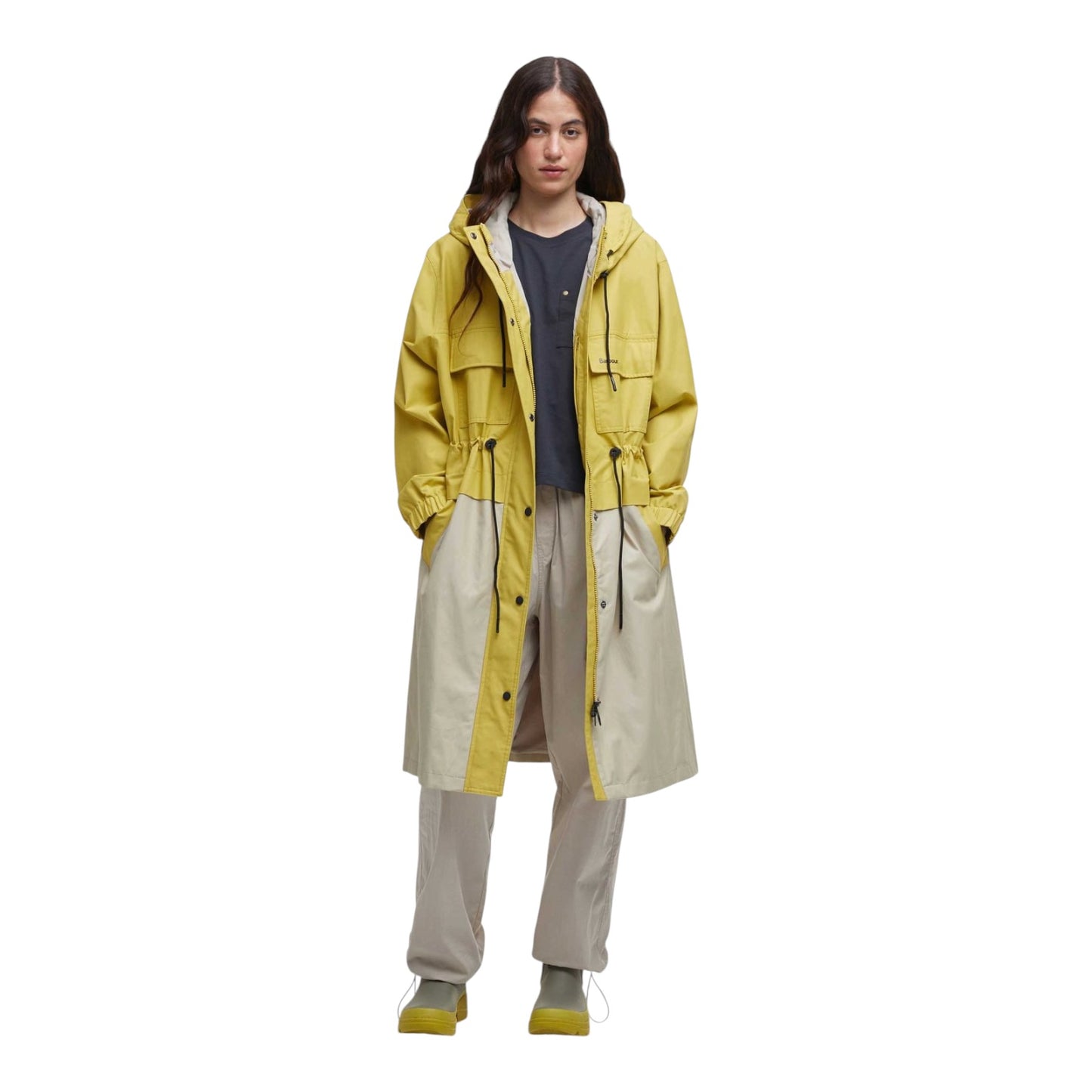 Barbour Showerproof Evie Parka - 10 (Oversized)