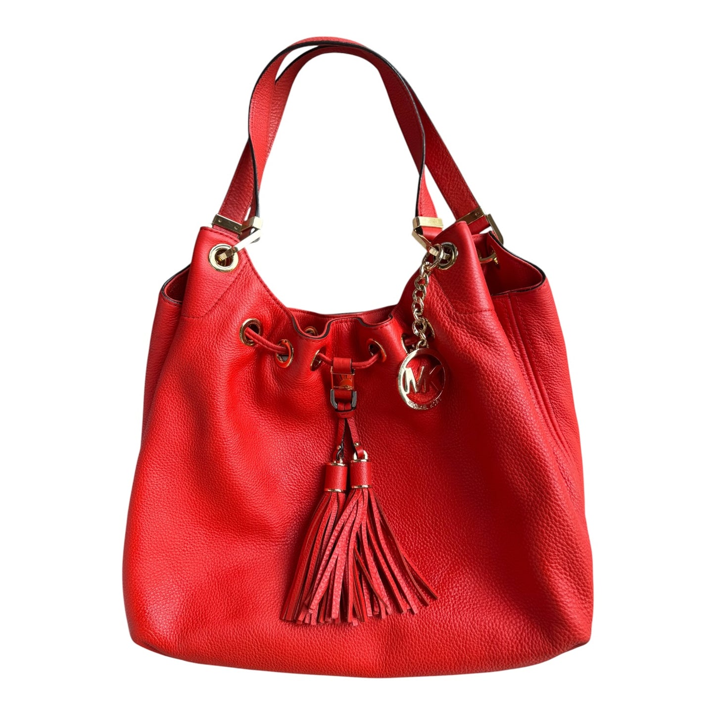 Michael Kors Orange Tassel Bag