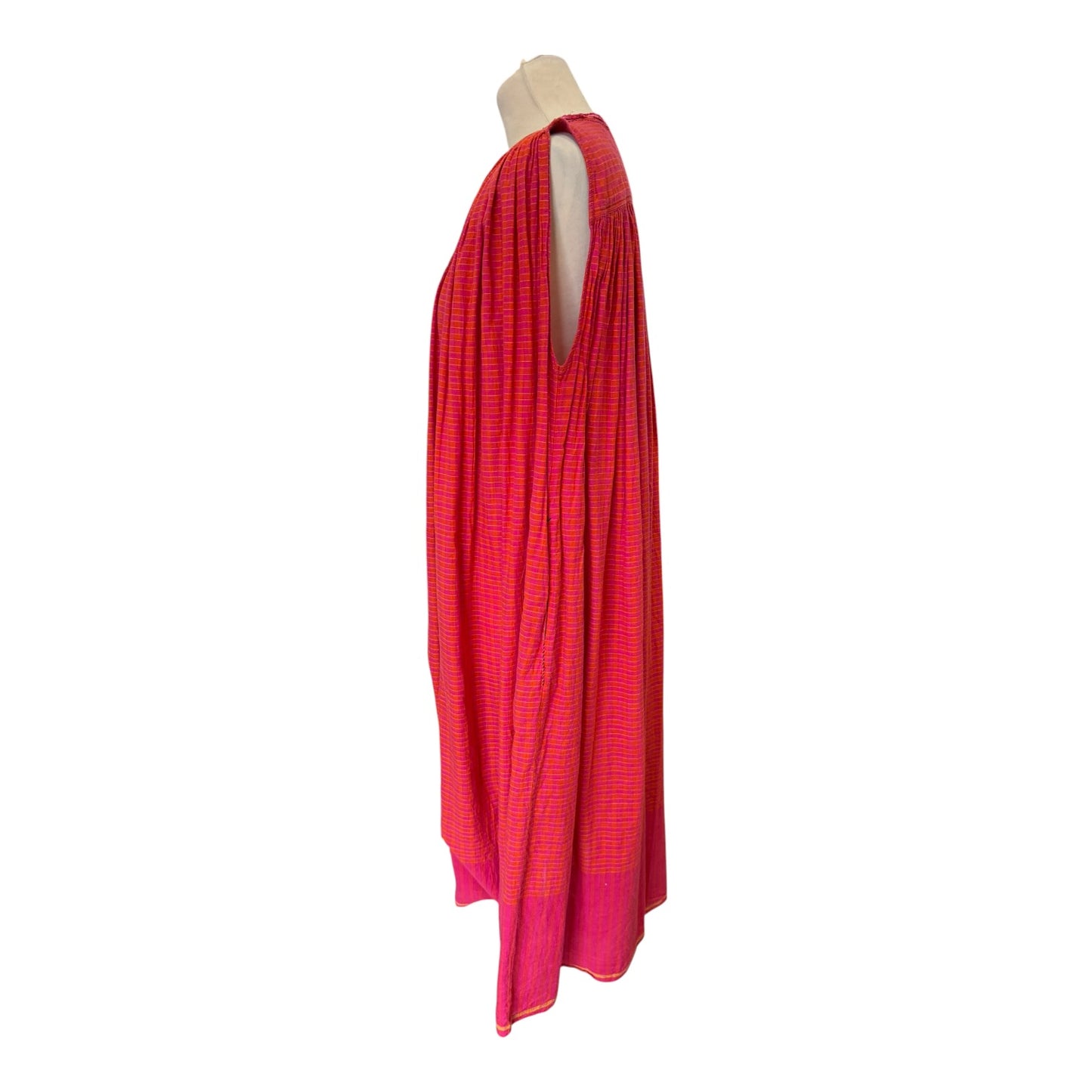 Runaway Bicycle Red and Pink Dress - 14
